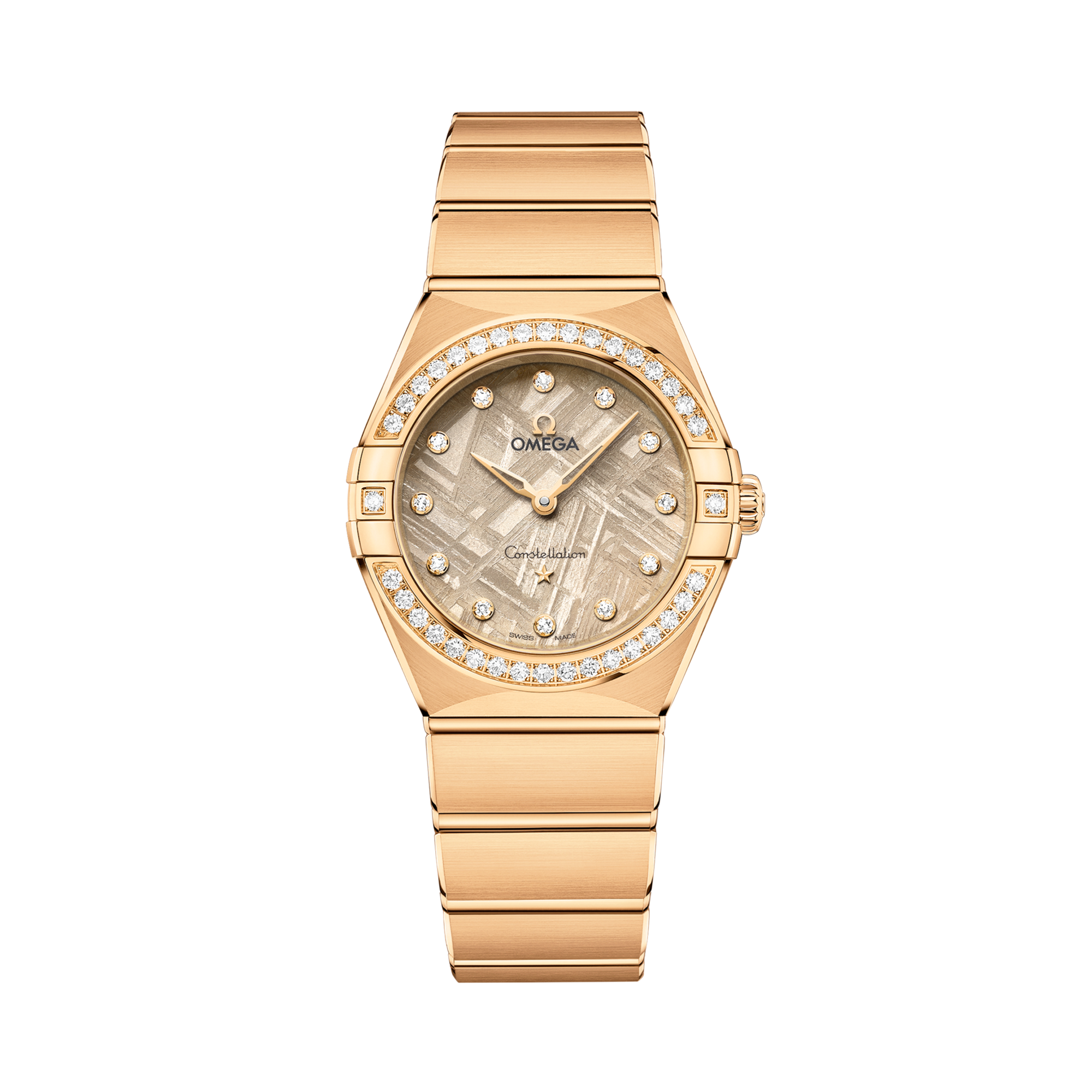 OMEGA Constellation 28mm, Meteorite Dial, Diamond Numerals_1