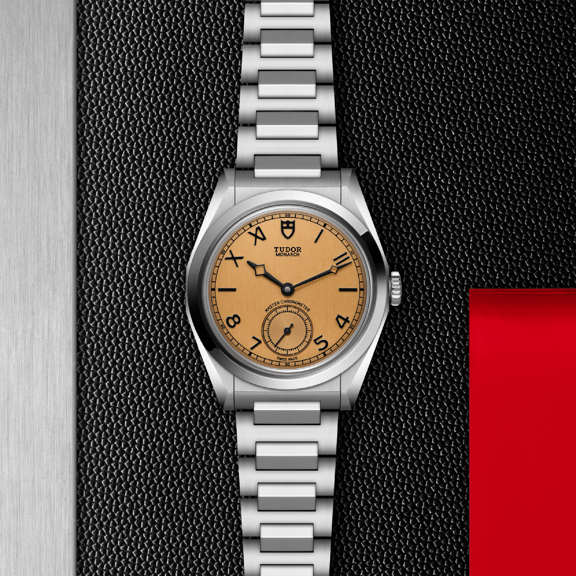 Tudor Monarch 39mm, Champagne Dial, Arabic/Roman Numerals_2