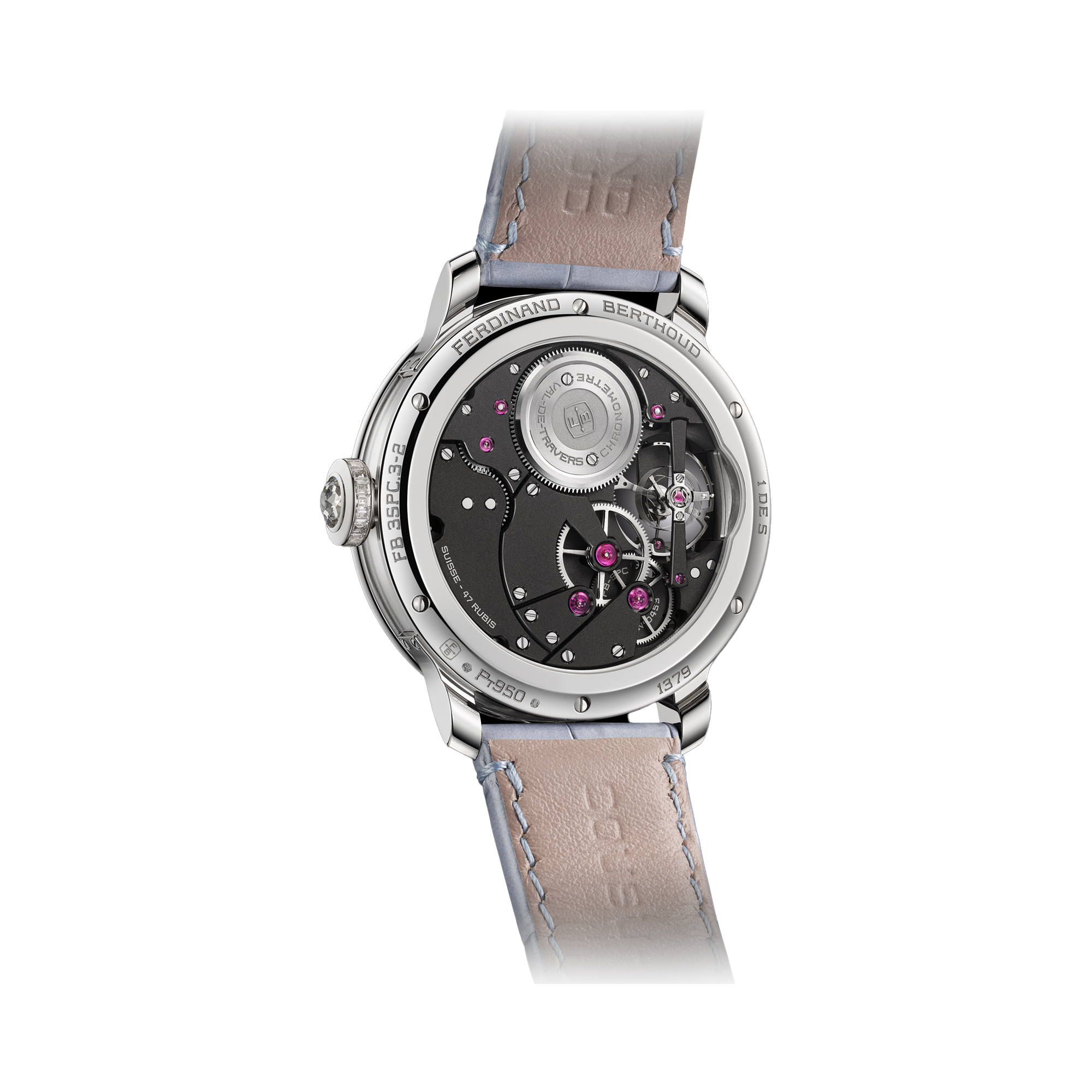 Ferdinand Berthoud Chronomètre FB 3SPC.3-2 42.3mm, Black Dial, Arabic Numerals_2