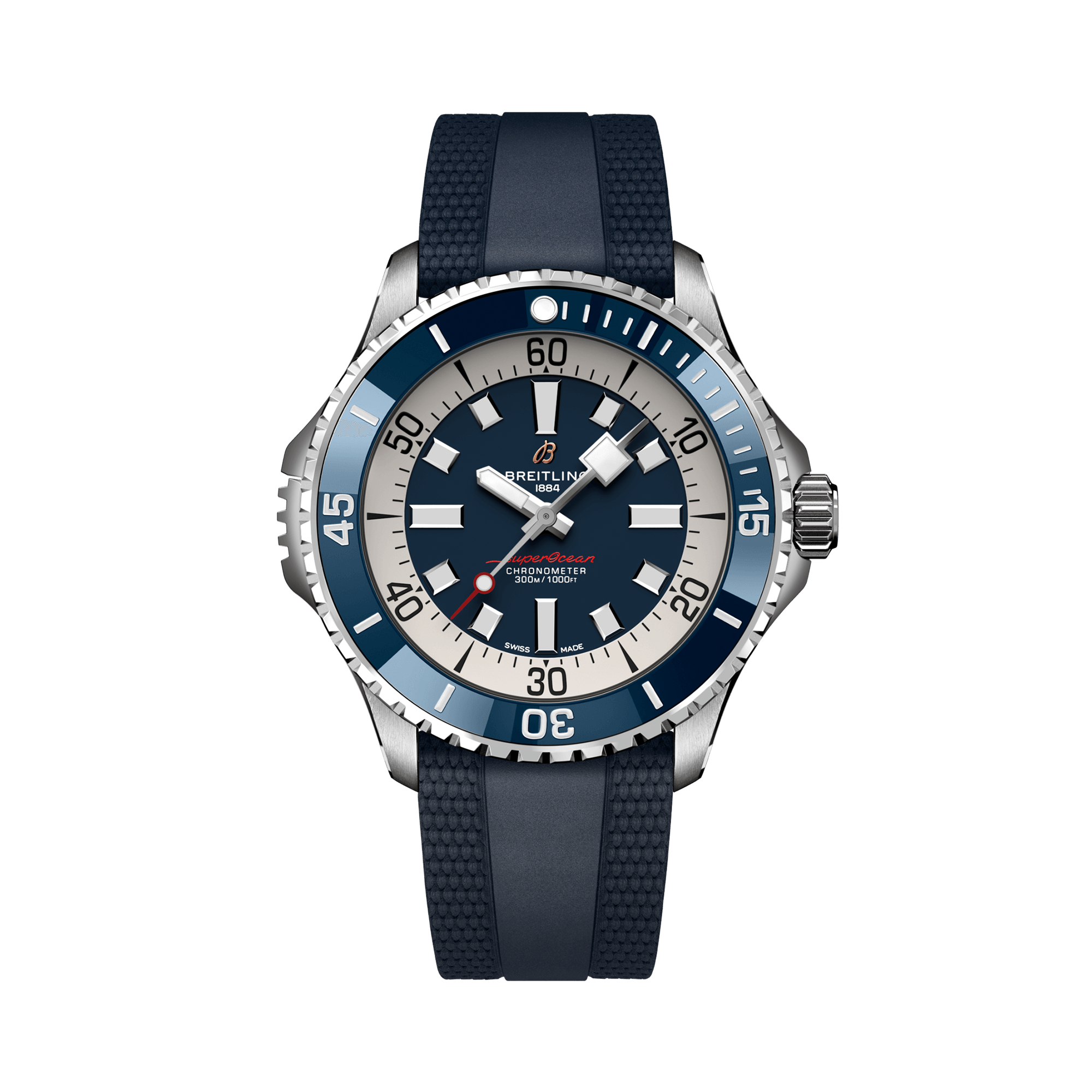 Breitling Superocean Automatic 46 46mm, Blue Dial, Arabic & Baton Numerals_1