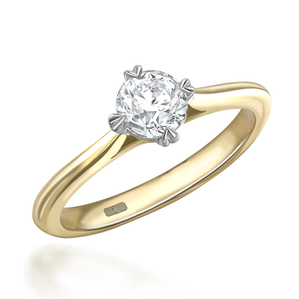 Windsor 0.73ct Diamond Solitaire Ring Brilliant cut, Claw set_1