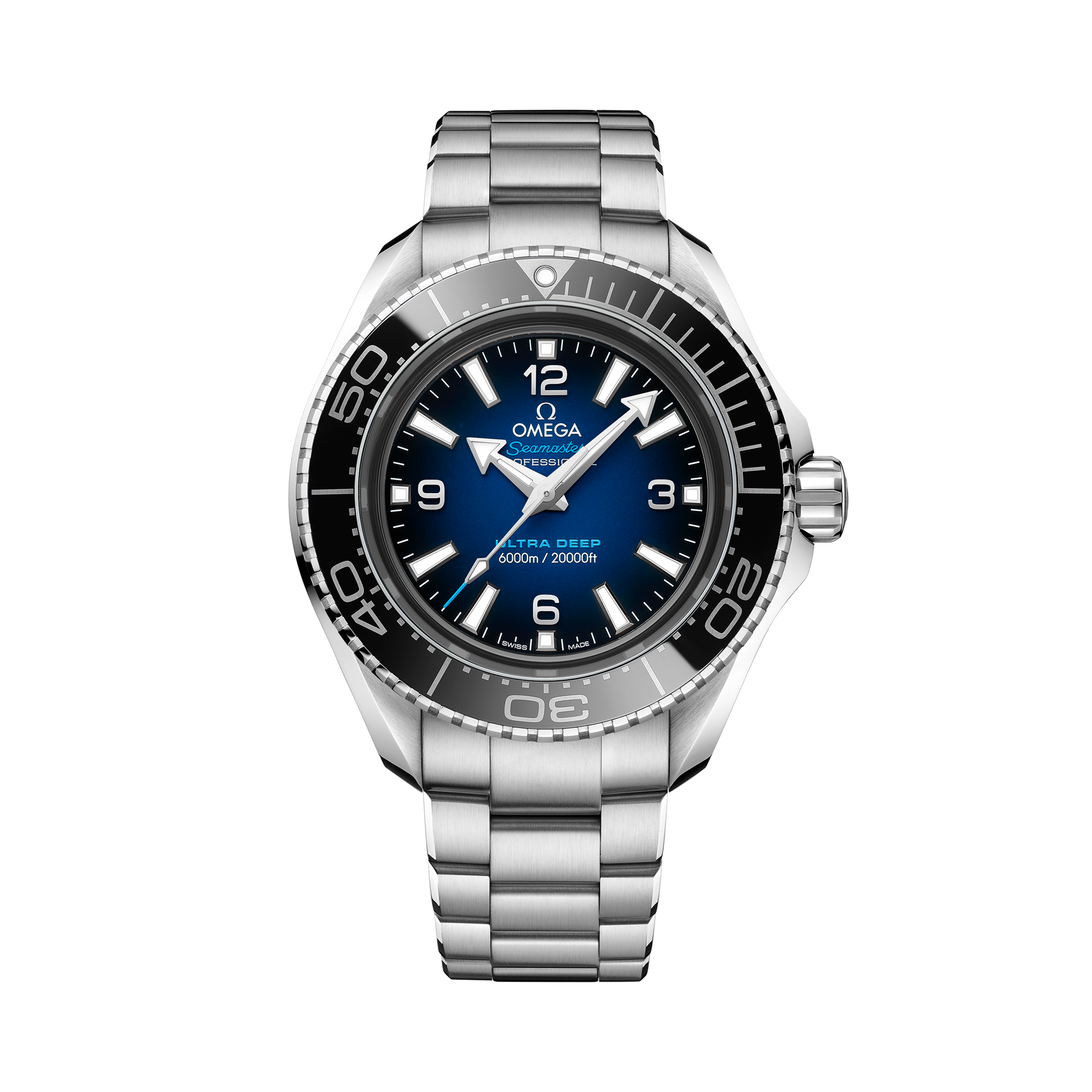 OMEGA Seamaster Planet Ocean Ultra Deep 45.5mm, Blue Dial, Arabic/Roman Numerals_1