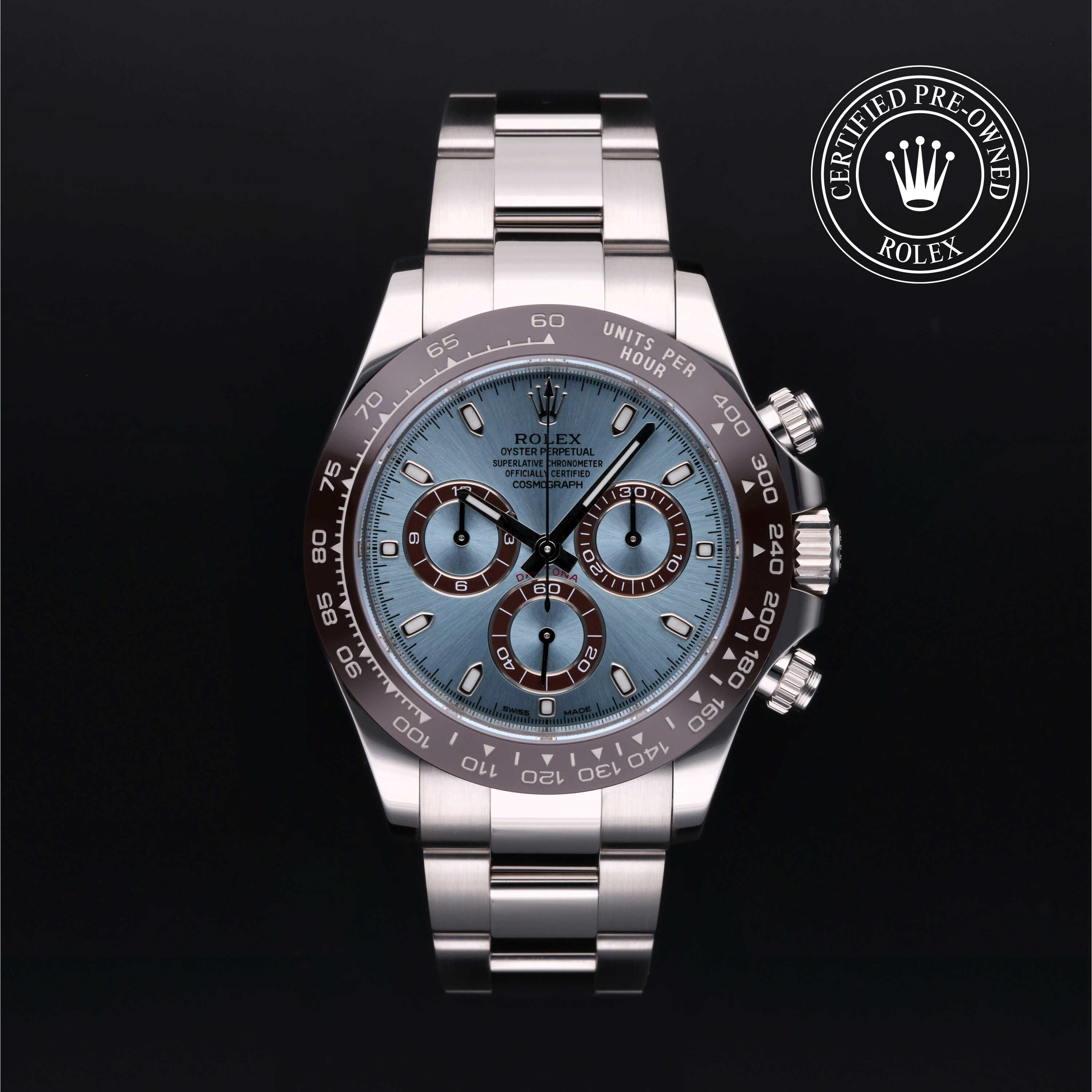 Rolex Cosmograph Daytona 2022, 40mm, Platinum_1