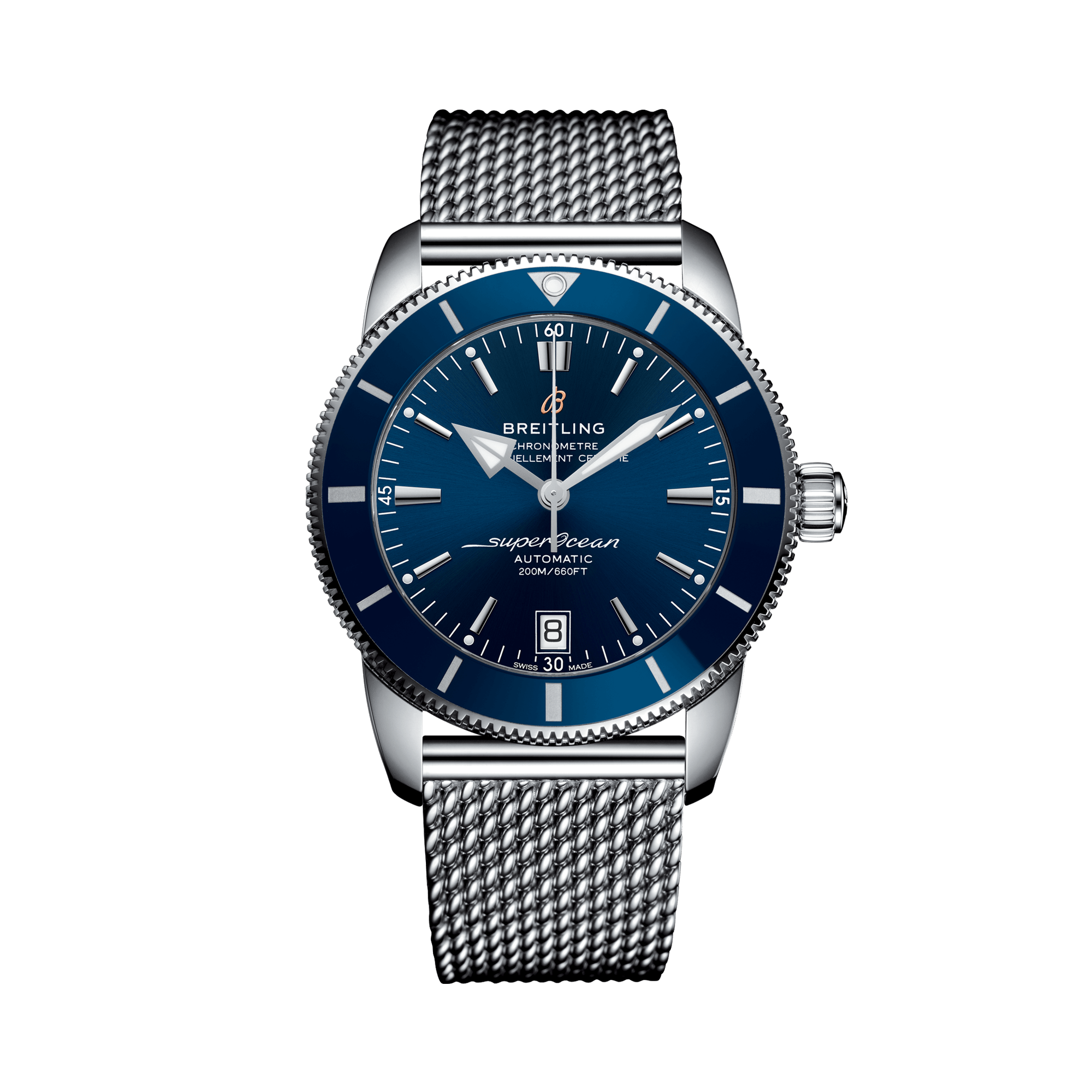 Breitling Superocean Heritage B20 Automatic 42mm, Blue Dial, Baton Numerals_1