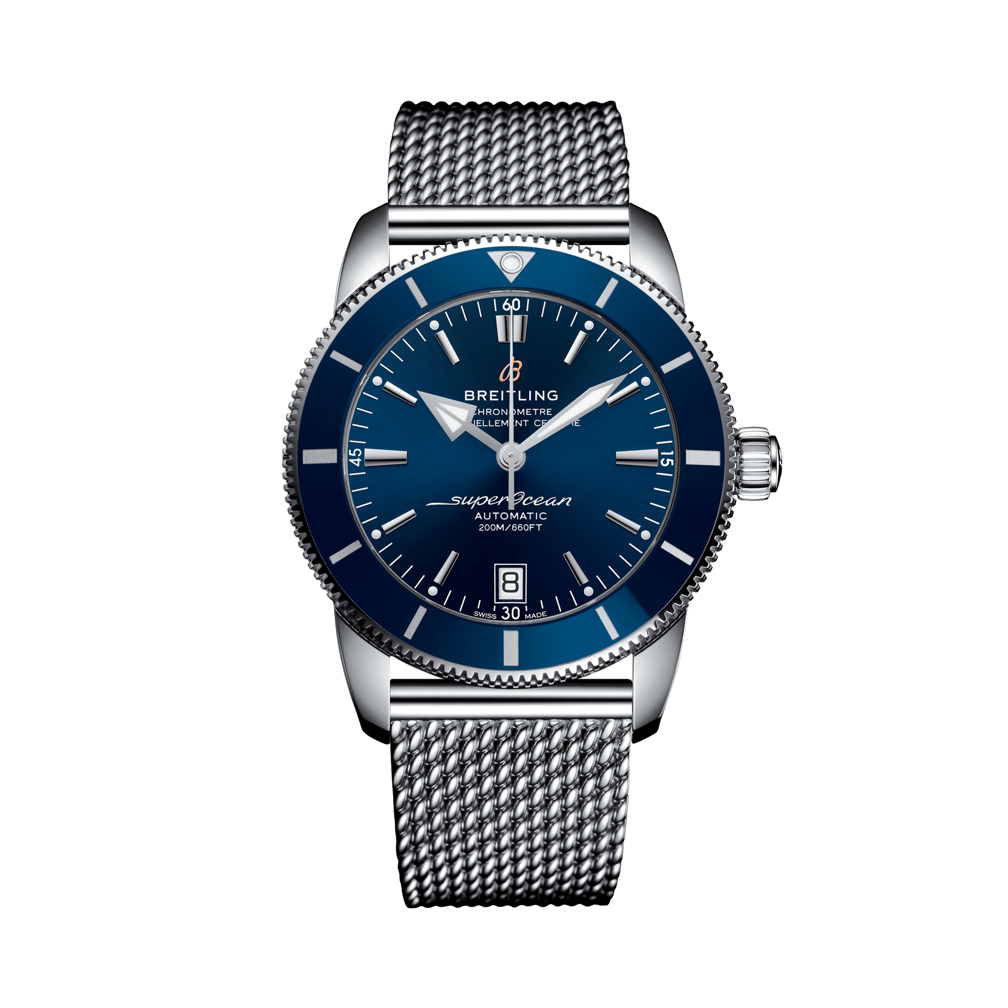 Breitling Superocean Heritage B20 Automatic 42mm, Blue Dial, Baton Numerals_1