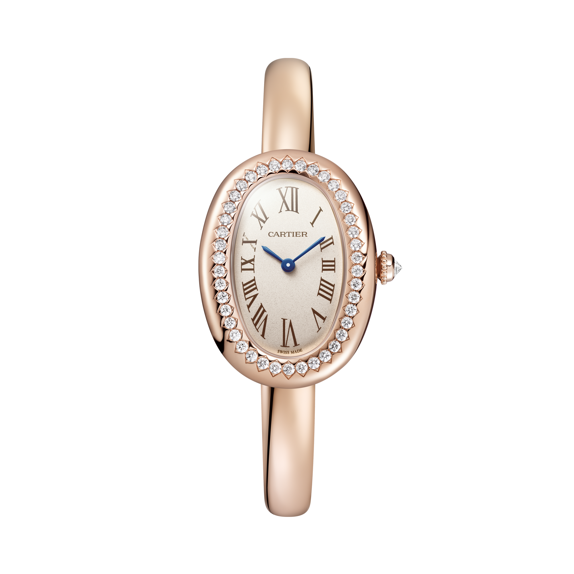Cartier Baignoire de Cartier 23.1mm, Cream Dial, Roman Numeral_1
