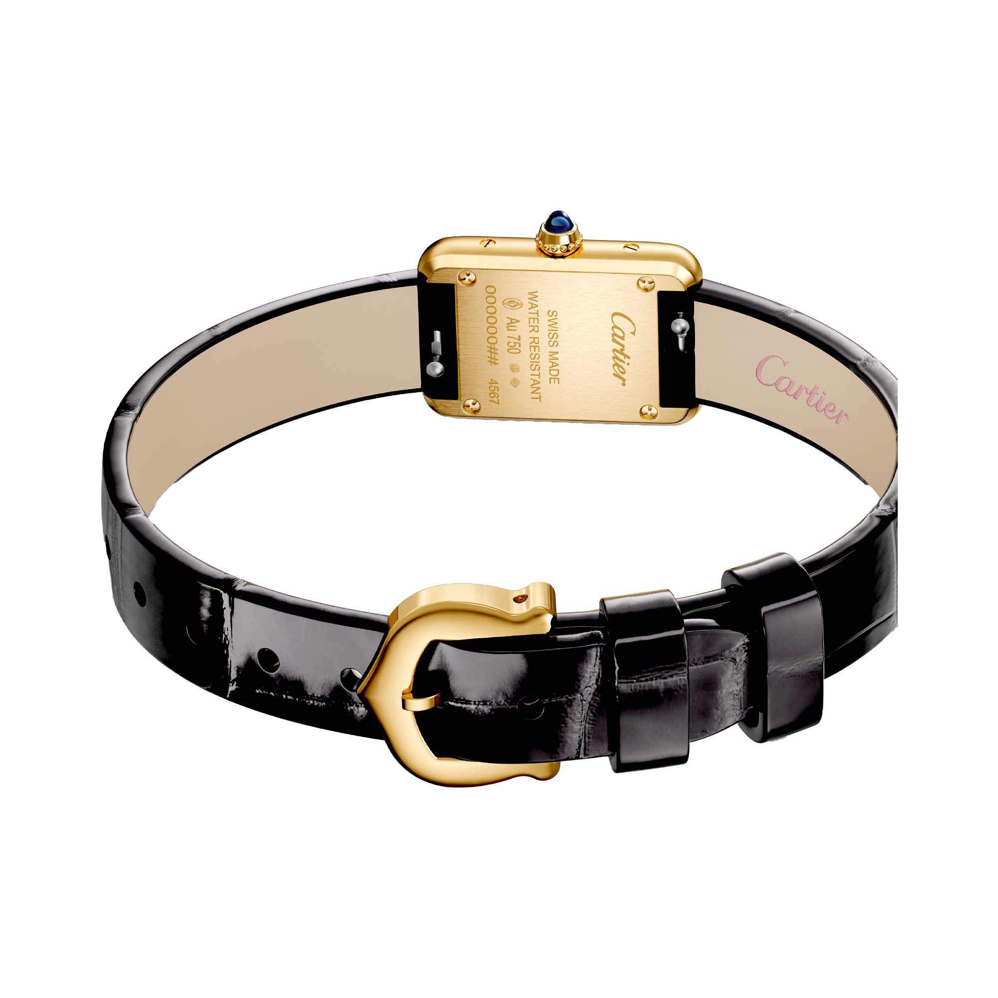 Cartier Tank Mini, Silver Dial, Roman Numerals_4