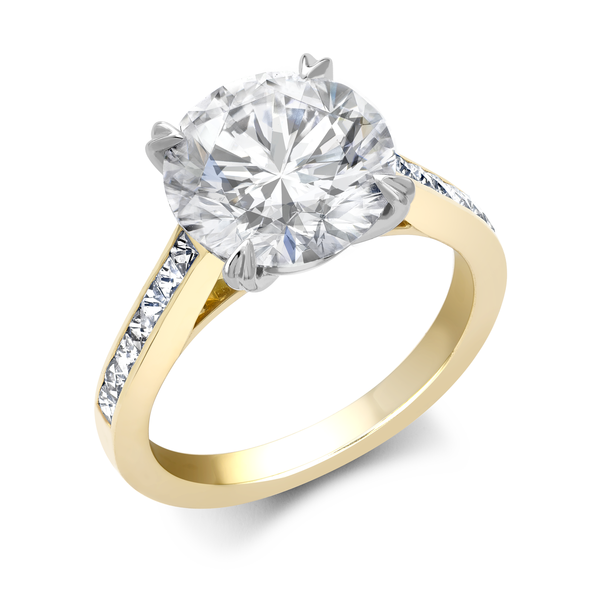 Gatsby 4.12ct Diamond Solitaire Ring Brilliant cut, Claw set_1