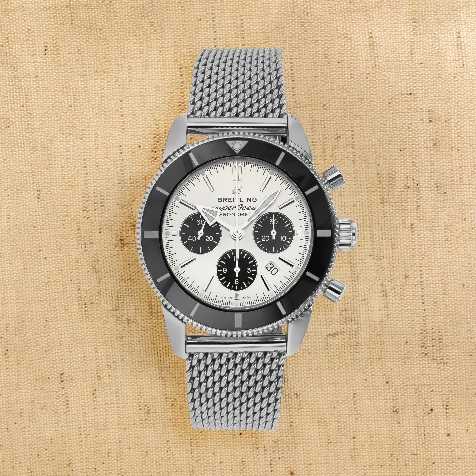 Breitling Superocean Heritage Chronograph 44 44mm, Silver Dial, Baton Numeral_1