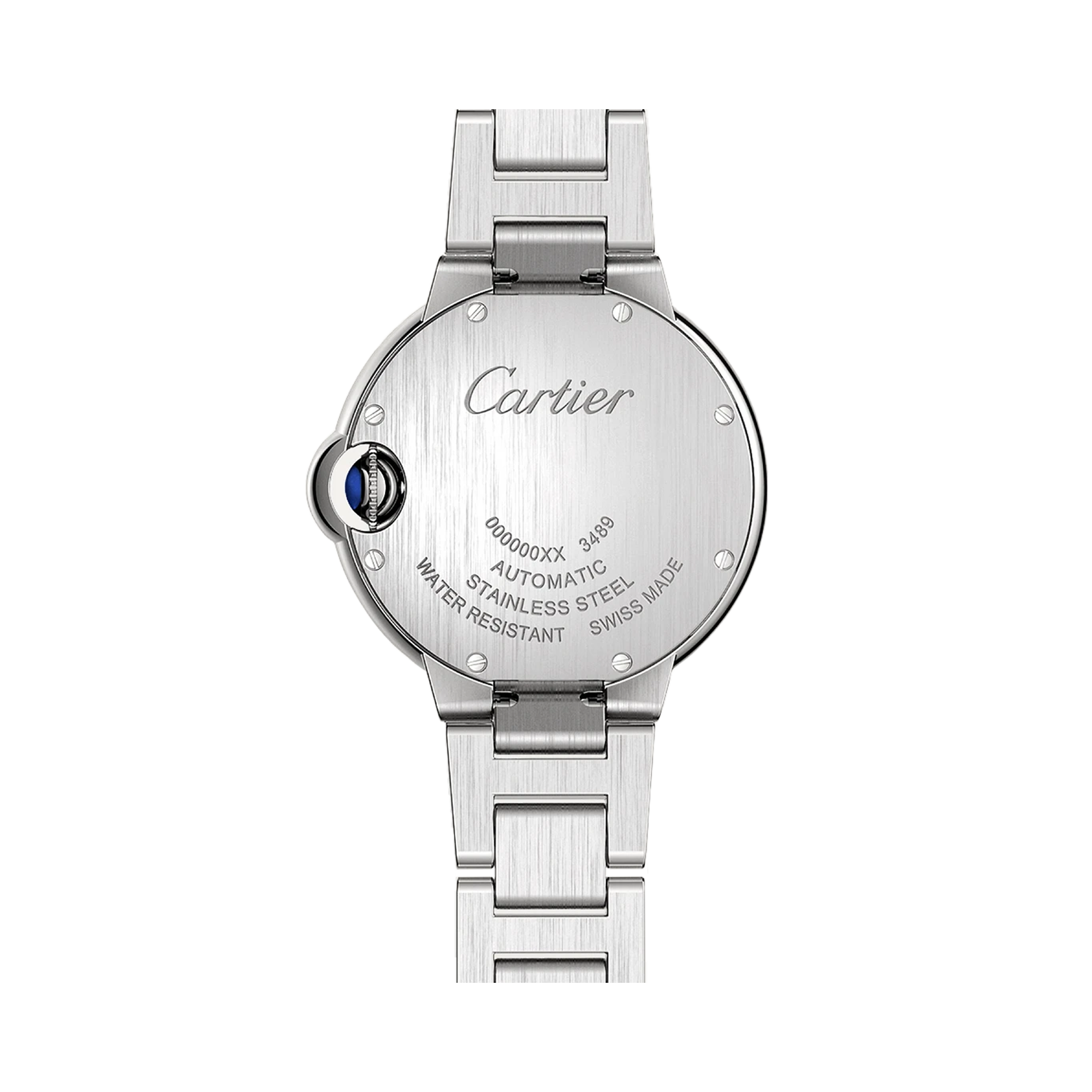 Cartier Ballon Bleu de Cartier 33mm, Diamond Numerals, Silver Dial_2