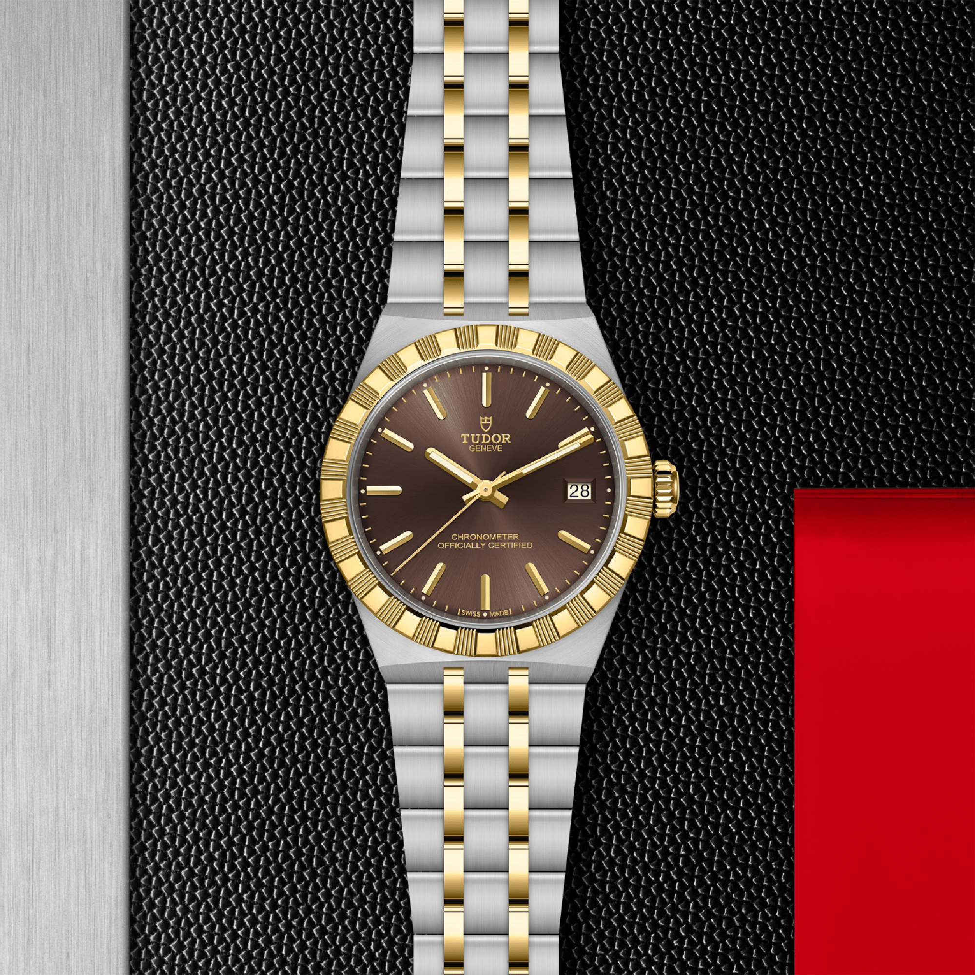 Tudor Royal 36mm, Brown Dial, Baton Numerals_2