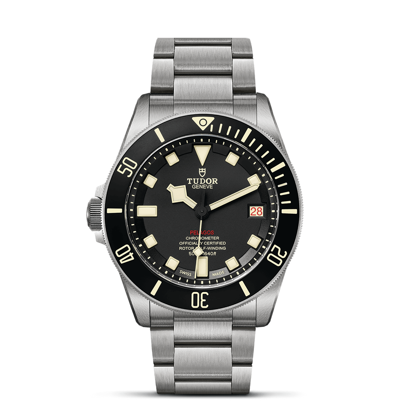 Tudor Pelagos LHD 42mm. Black Dial. Baton Numerals_1