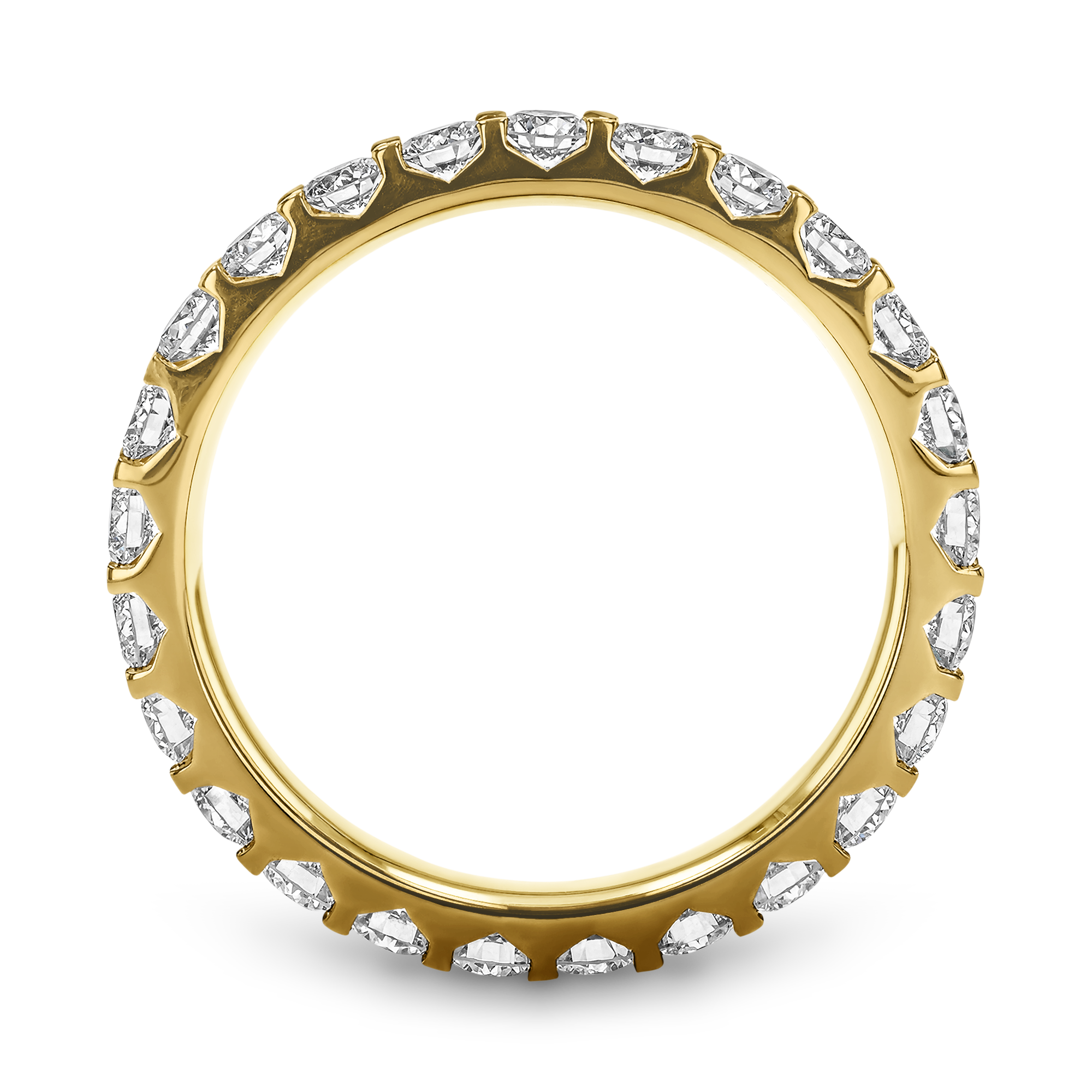 Brilliant Cut Diamond Eternity Ring Brilliant Cut, Eternity, Claw Set_3