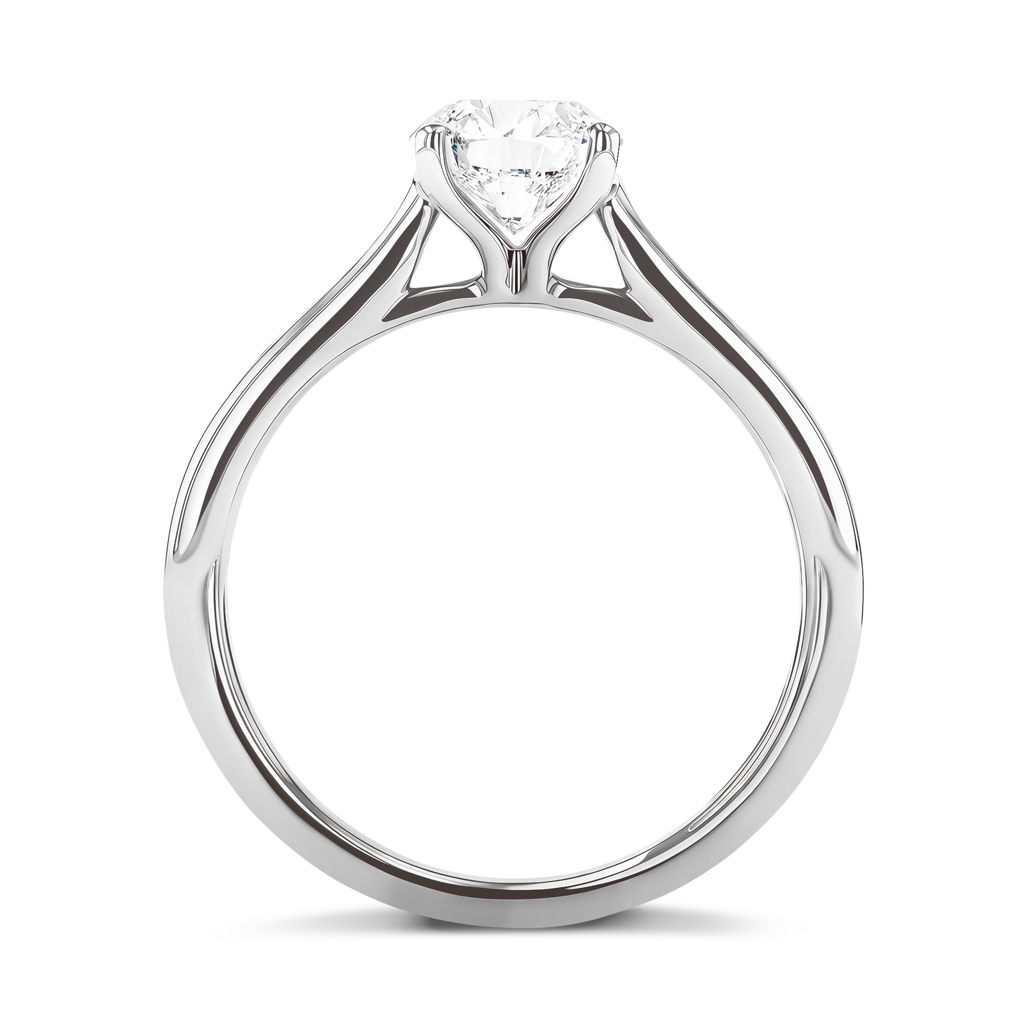Gaia 1.01ct Diamond Solitaire Ring Brilliant cut, Claw set_3