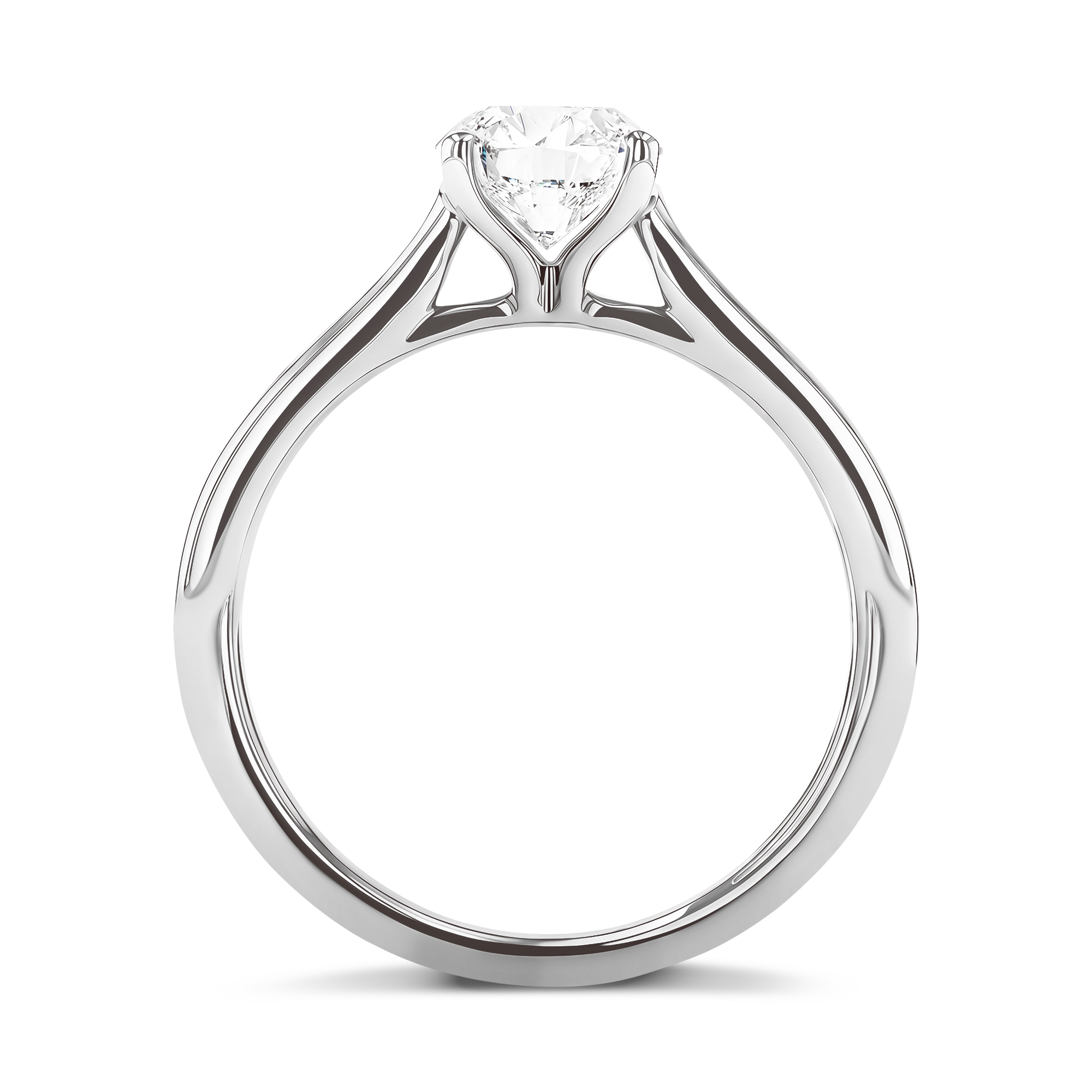 Gaia 1.01ct Brilliant Cut Diamond Ring Brilliant cut, Claw set_3