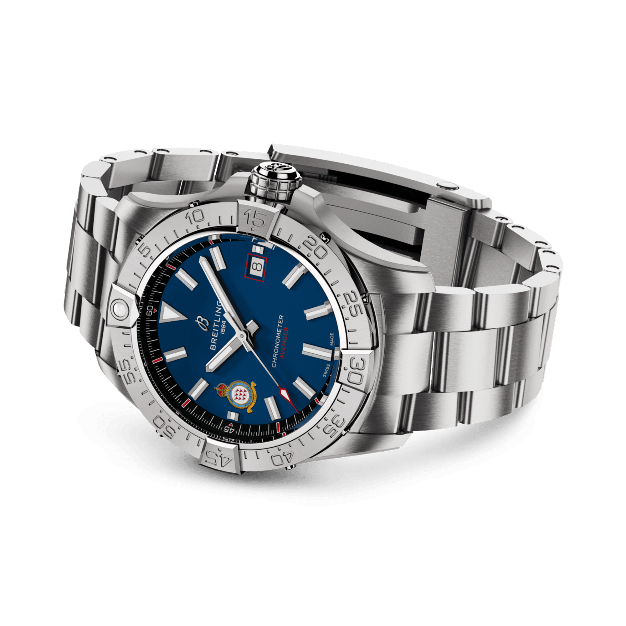 Breitling Avenger 42mm, Blue Dial, Baton Numerals_3