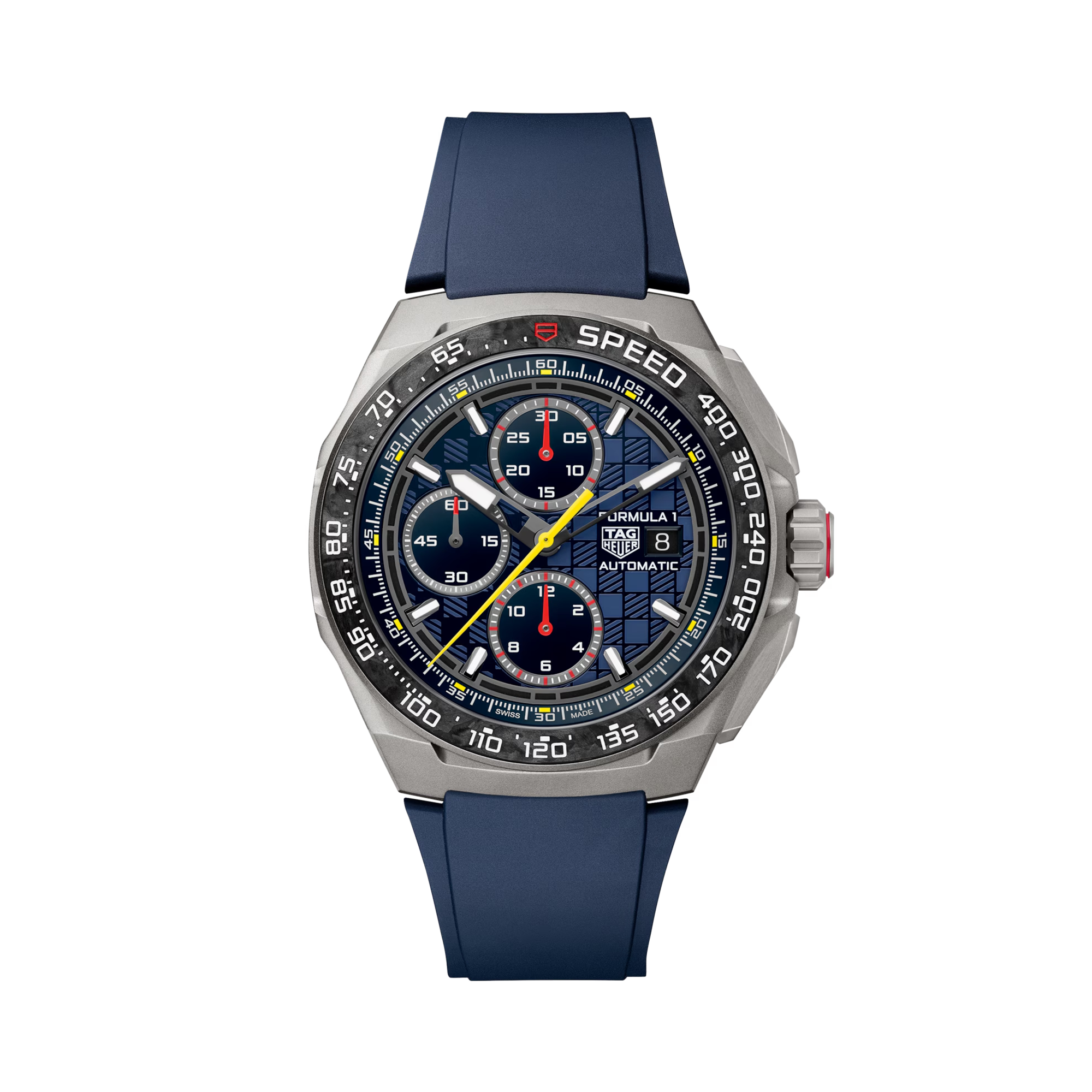Tag Heuer Formula 1 Chronograph x Oracle Red Bull Racing 44mm, Blue Dial, Baton Numerals_1