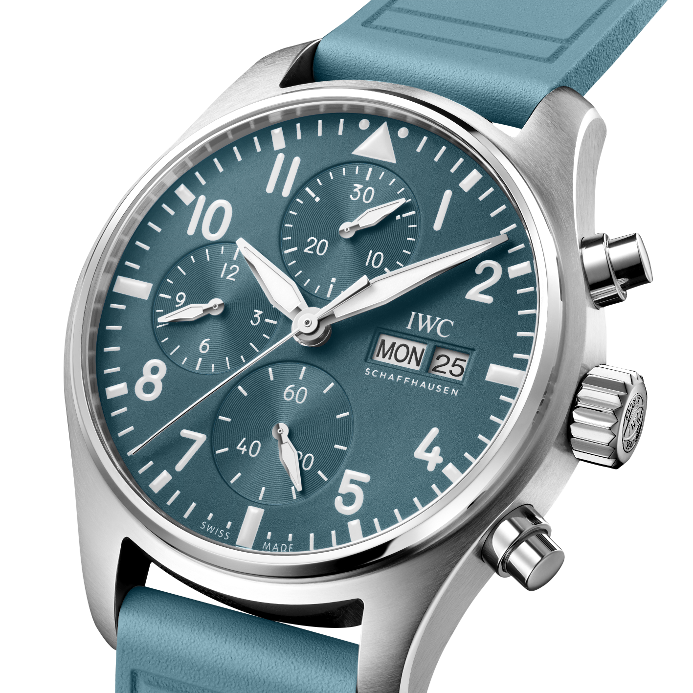IWC Pilot's Chronograph 41 41mm, Blue Dial, Arabic/Baton Numerals_2