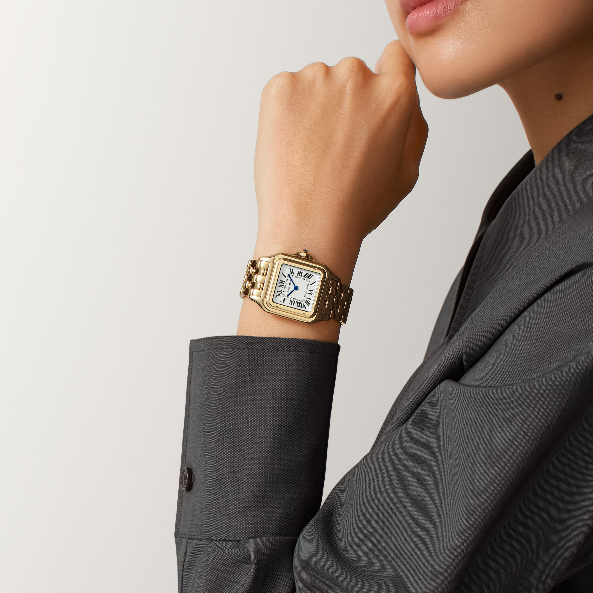 Cartier Panthère de Cartier 42mm, Silver Dial, Roman Numerals_10