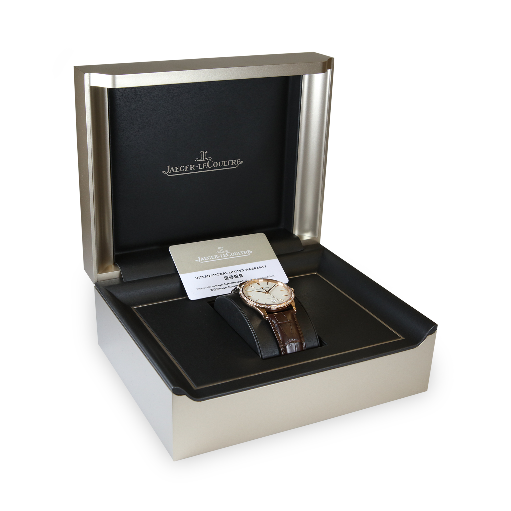 Pre-Owned Jaeger-LeCoultre Master Ultra Thin 39mm, Cream Dial, Baton Numerals_4