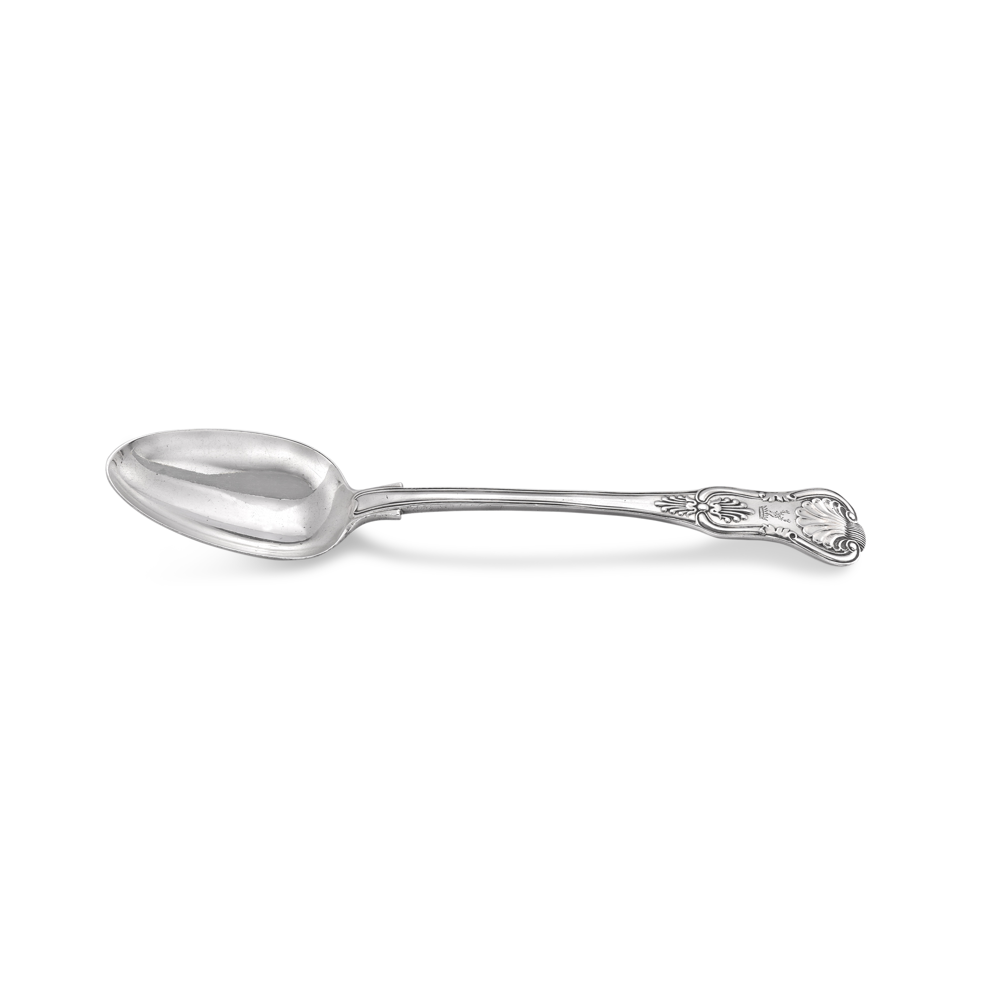 Silver Victorian Serving Spoon Hallmarked London_1