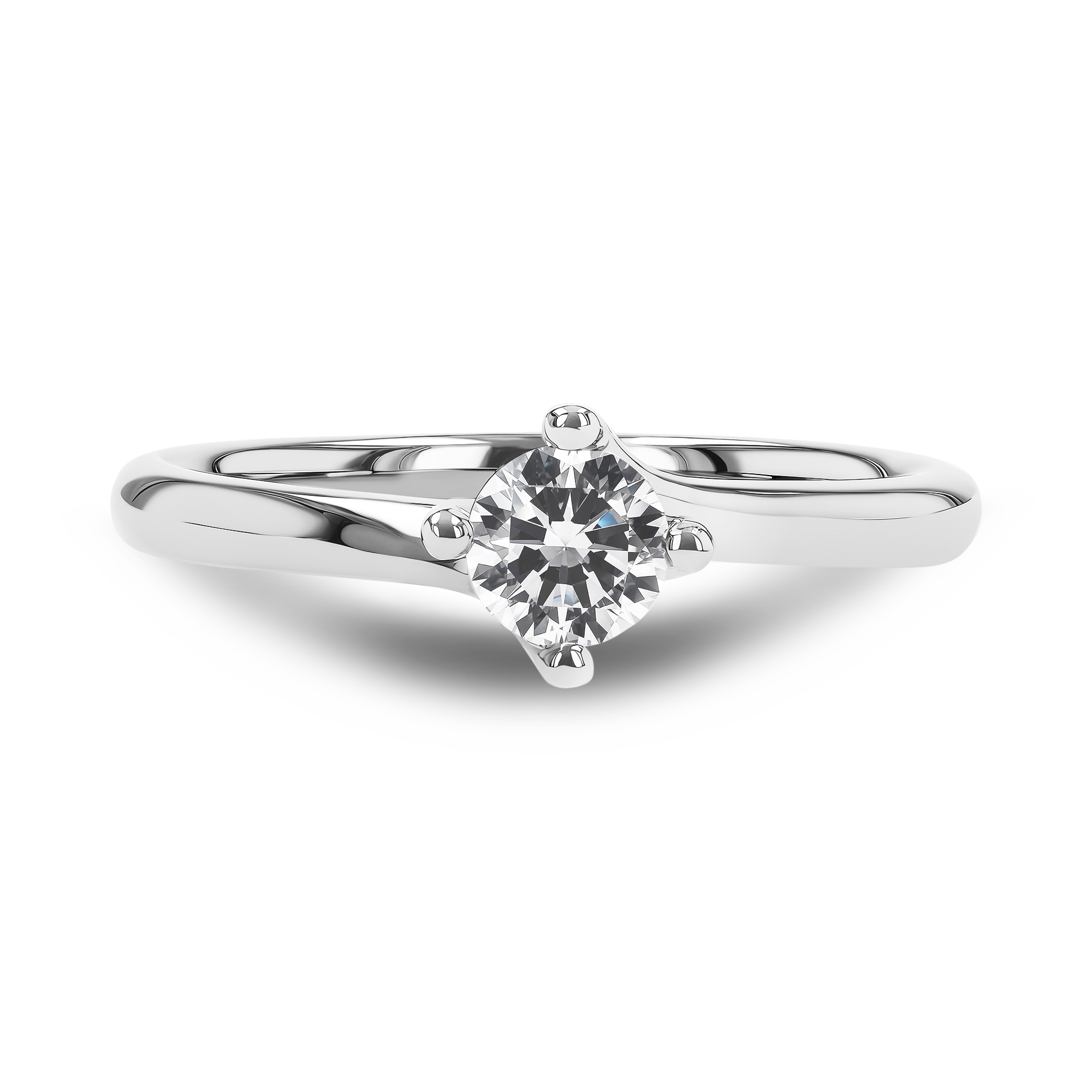 Union 0.30ct Brilliant Cut Diamond Ring Brilliant cut, Claw set_2