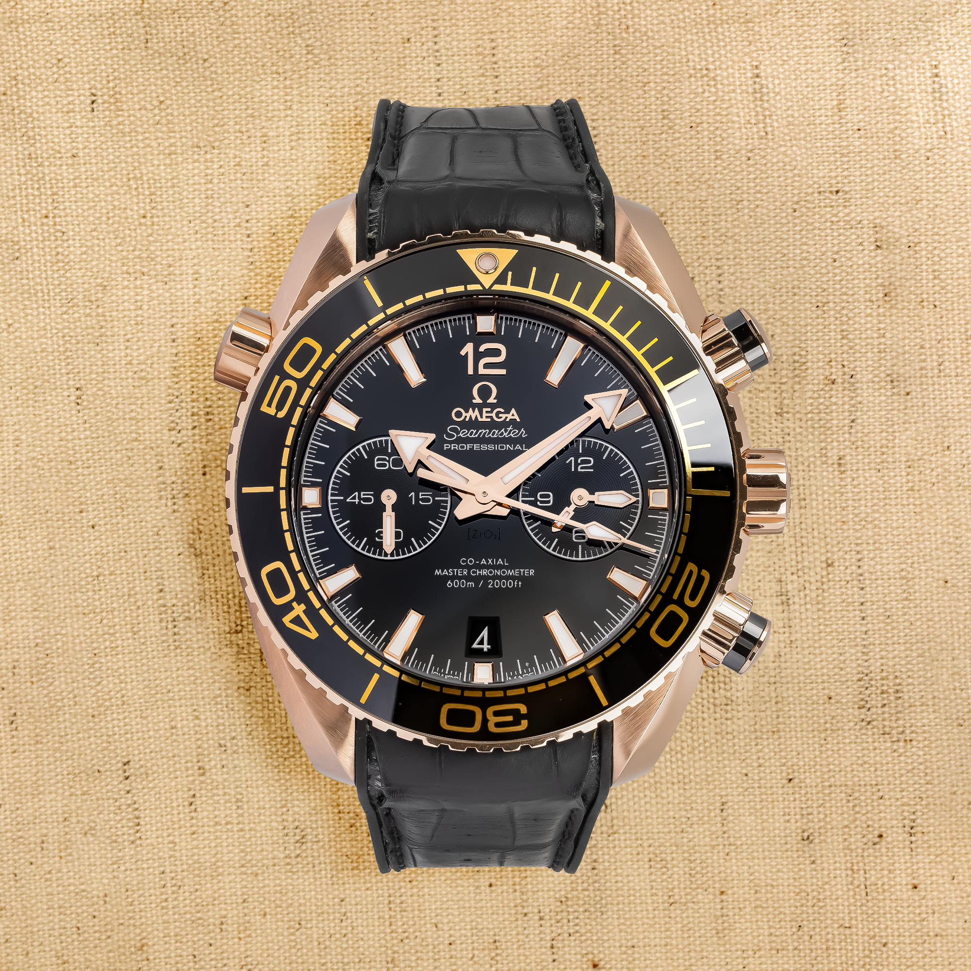 OMEGA Seamaster Planet Ocean 600m 45.5mm, Black Dial, Arabic/Baton Numerals_1