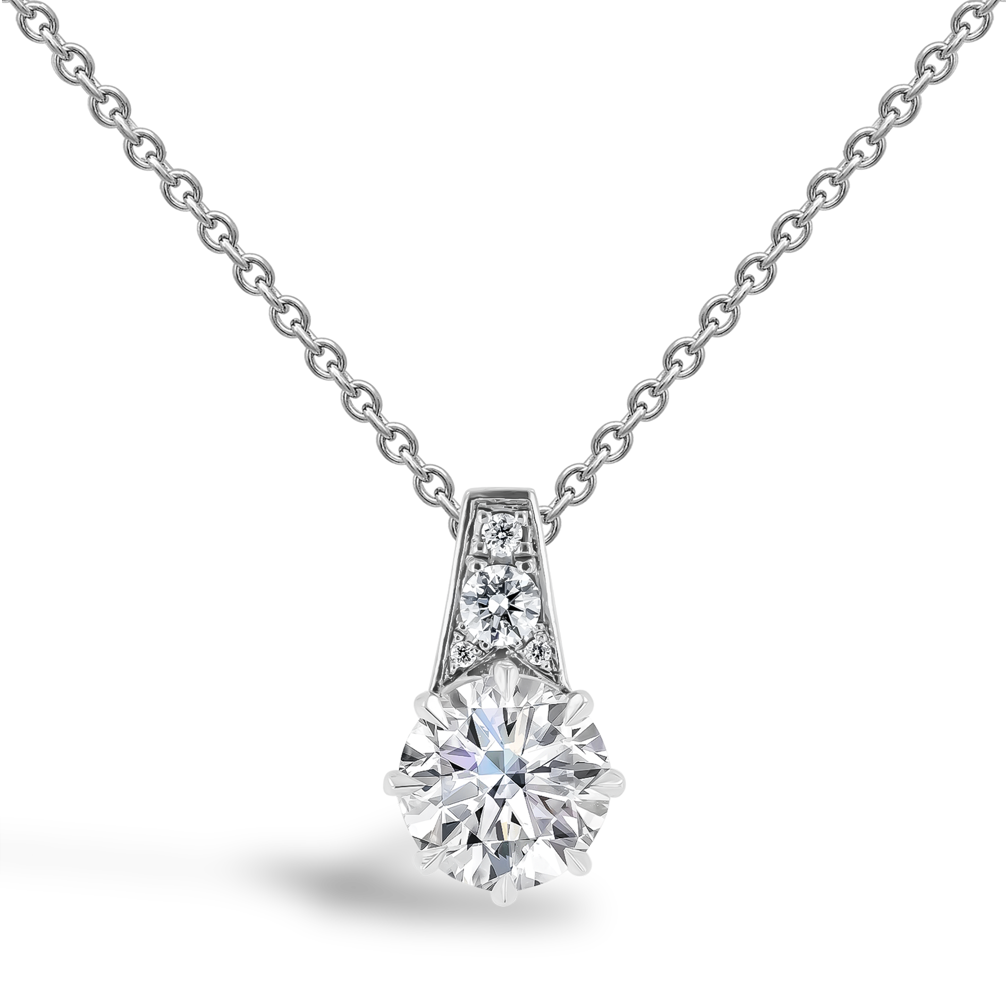 Antrobus 2.01ct Diamond Solitaire Pendant Brilliant cut, Claw set_1