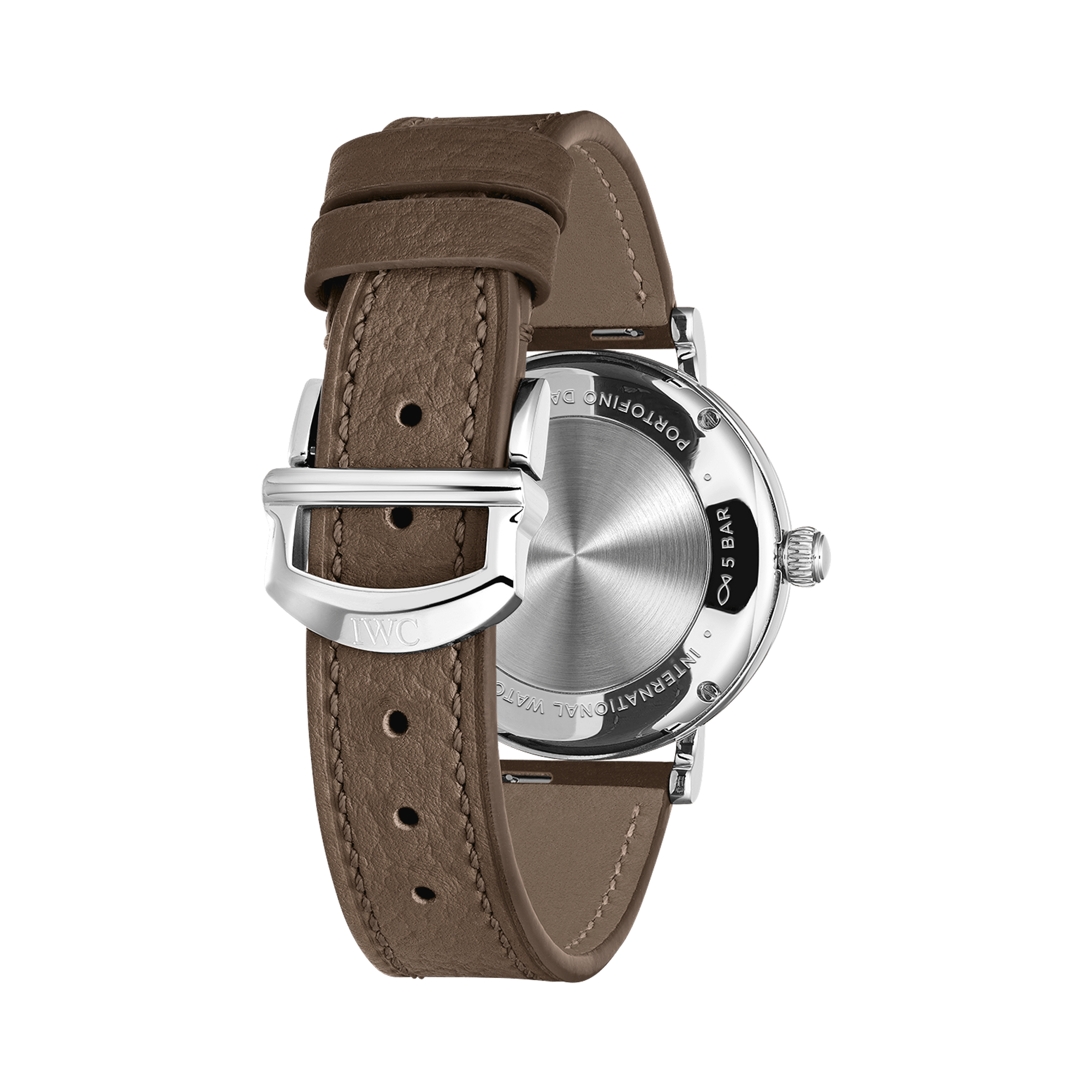 IWC Portofino Automatic Day & Night 34 34 mm, Silver Dial, Diamond Numerals_4