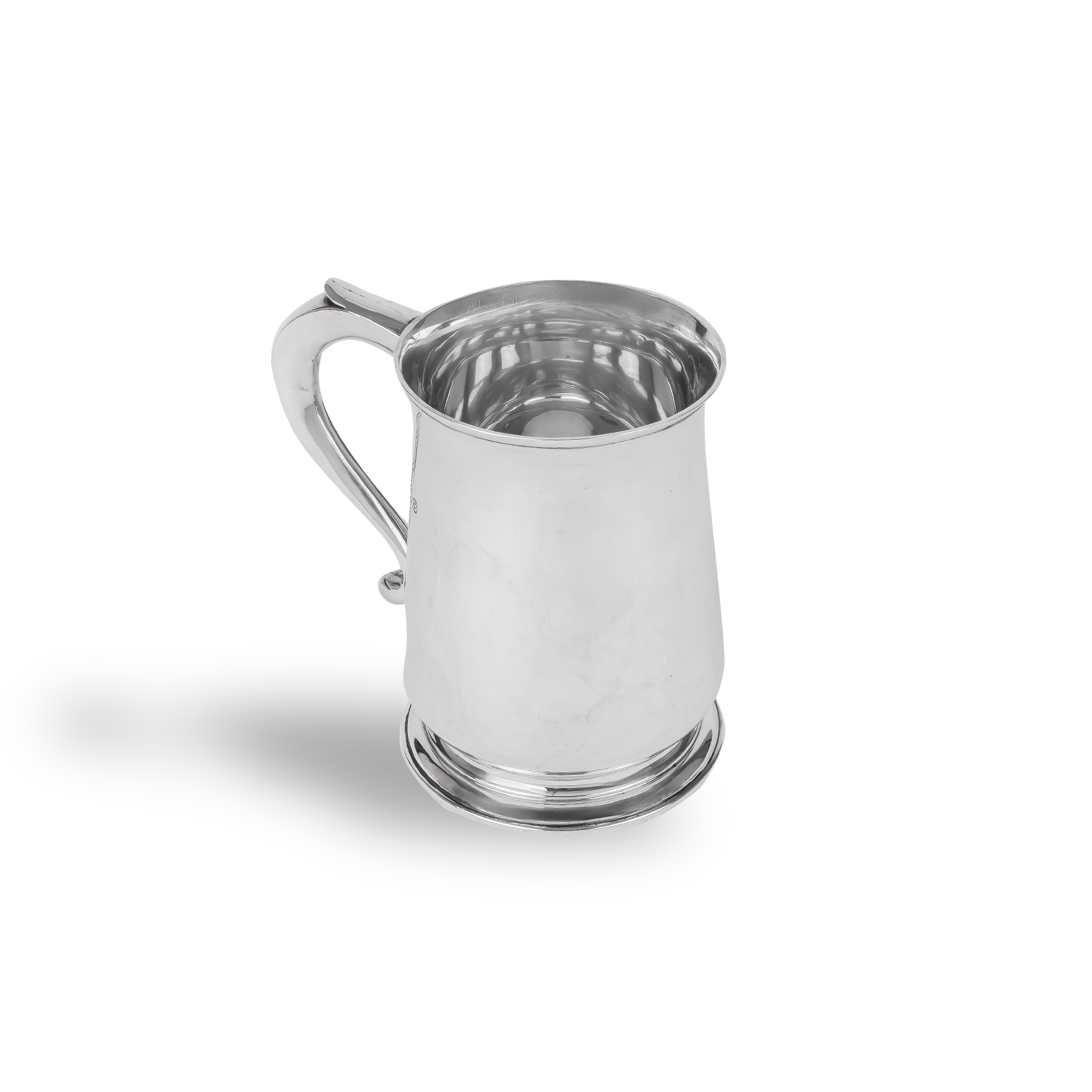 Silver George VI 12oz Pint Mug Hallmarked London_3