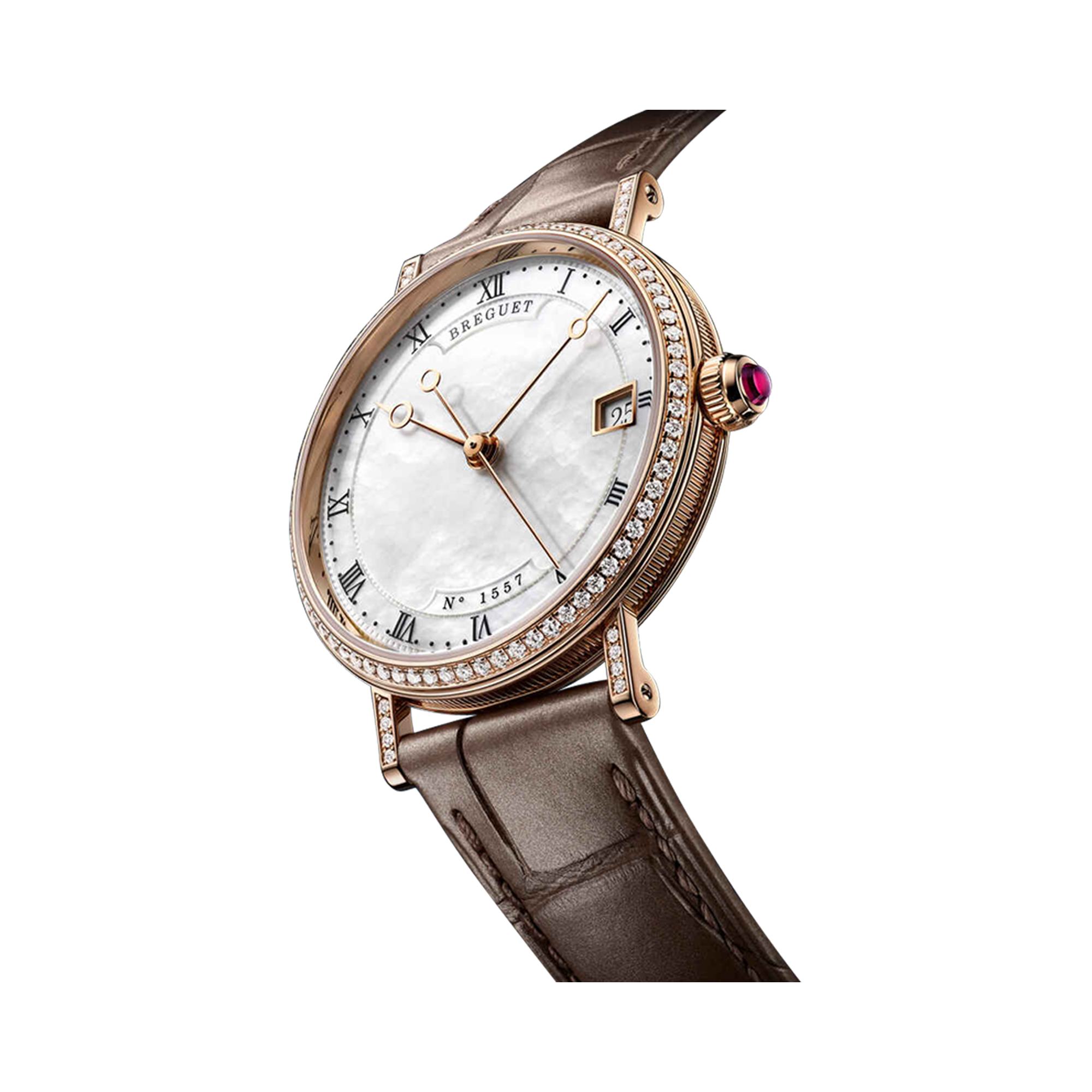 Breguet Classique 33.5mm, Mother of Pearl Dial, Roman Numerals_2