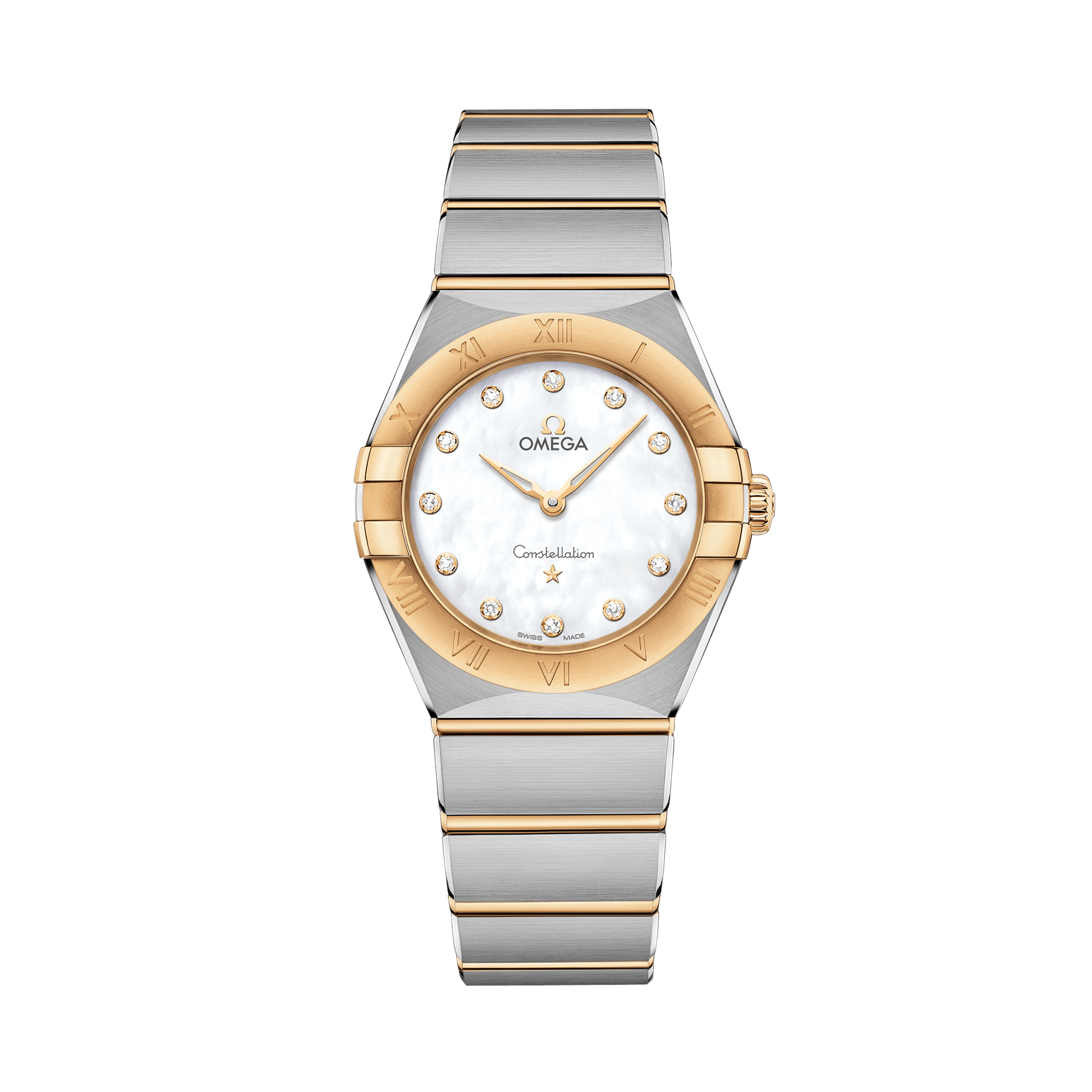 OMEGA Constellation 28mm, Mother of Pearl Dial, Diamond Dot Numerals_1