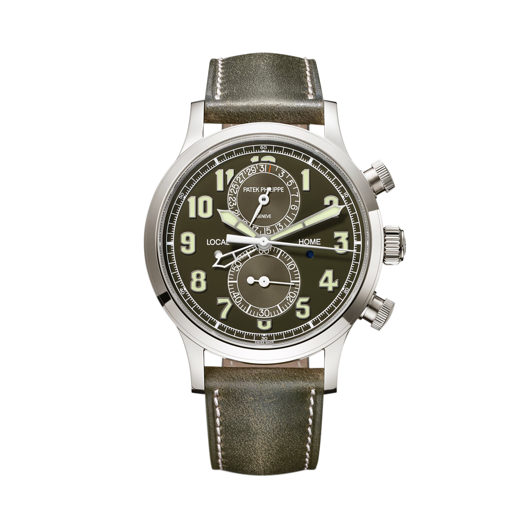 Patek Philippe Complications 42mm, Green Dial, Arabic Numerals_1