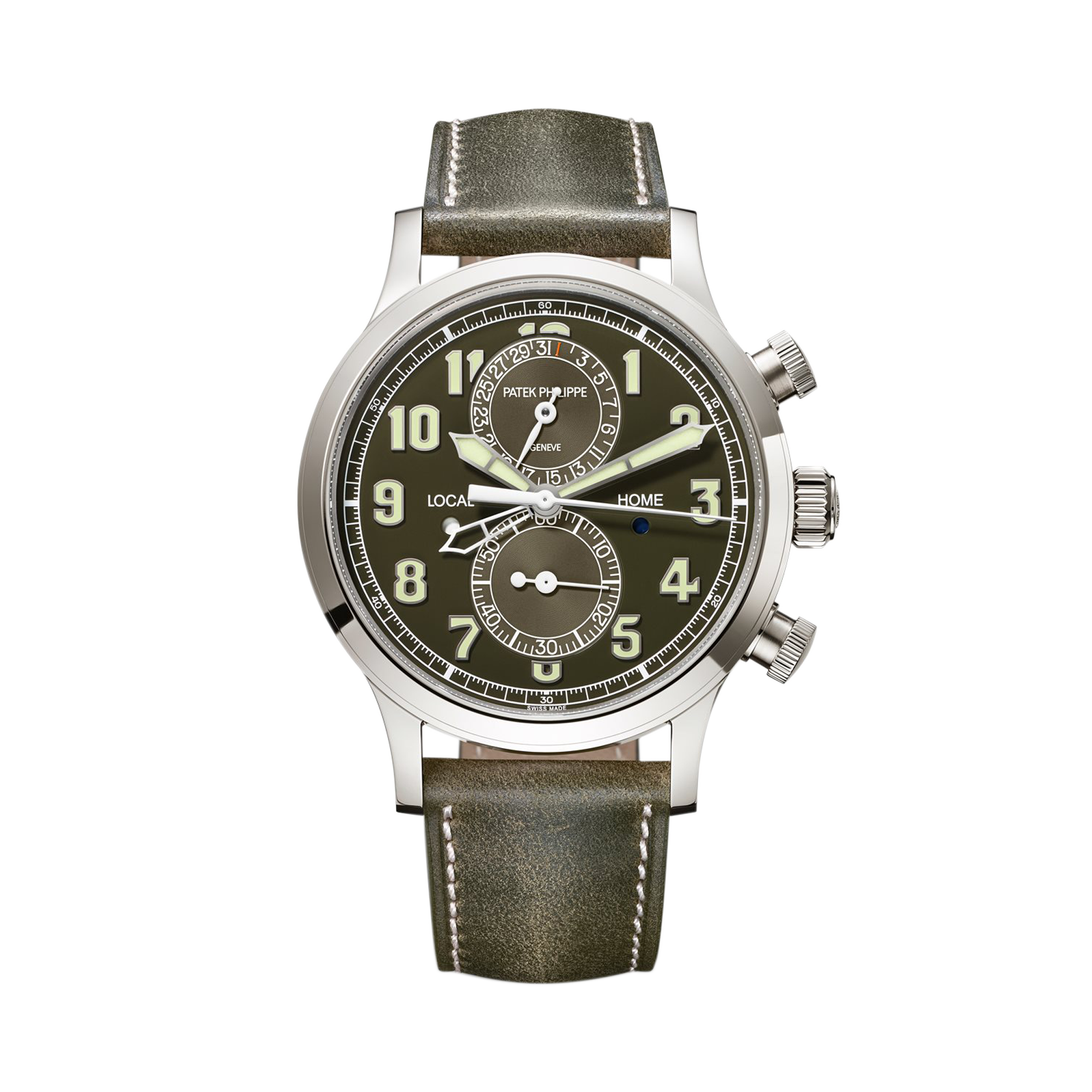 Patek Philippe Complications 42mm, Green Dial, Arabic Numerals_1