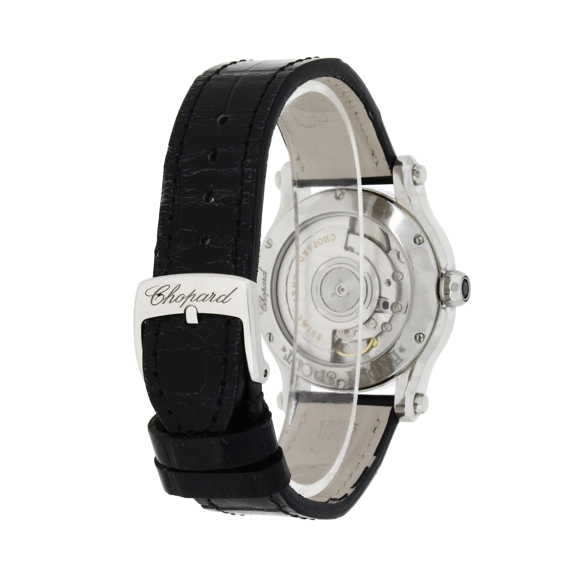 Chopard Happy Sport 36mm, Silver Dial, Roman Numerals_3