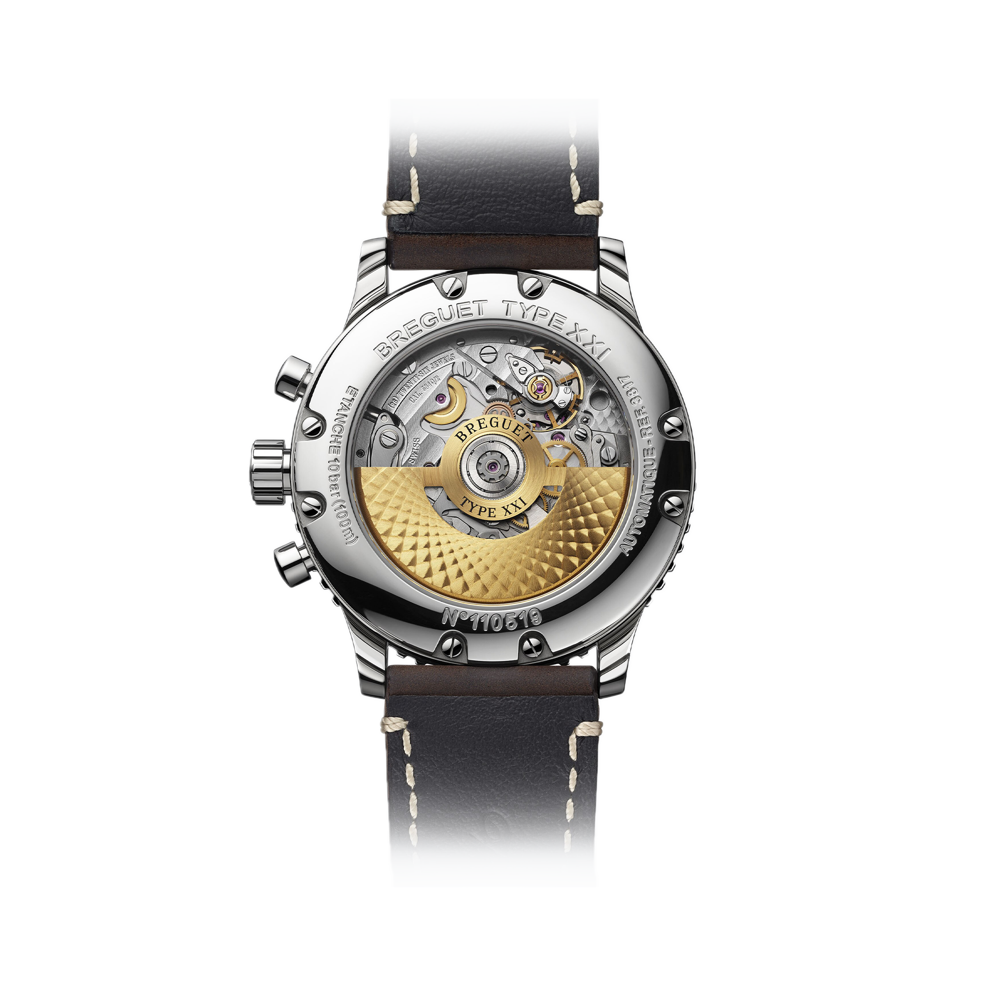 Breguet Watch XXI 42mm, Grey Dial, Arabic Numerals_2