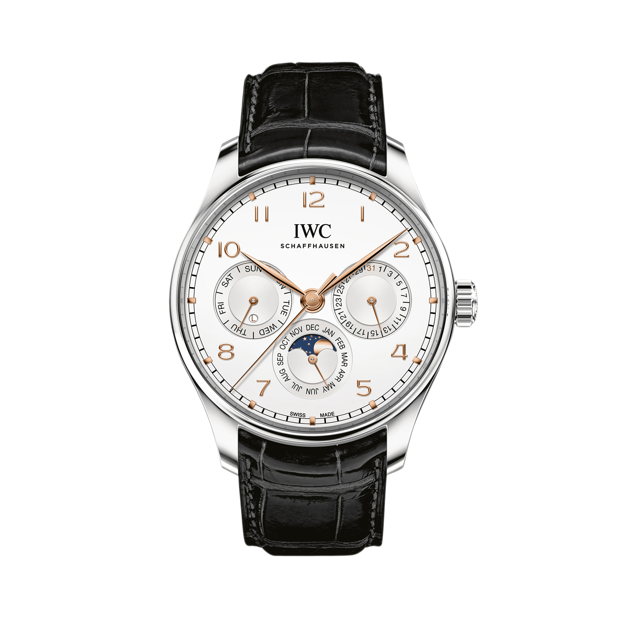 IWC Portugieser Perpetual Calendar 42 42.4mm, Silver Dial, Arabic Numerals_1