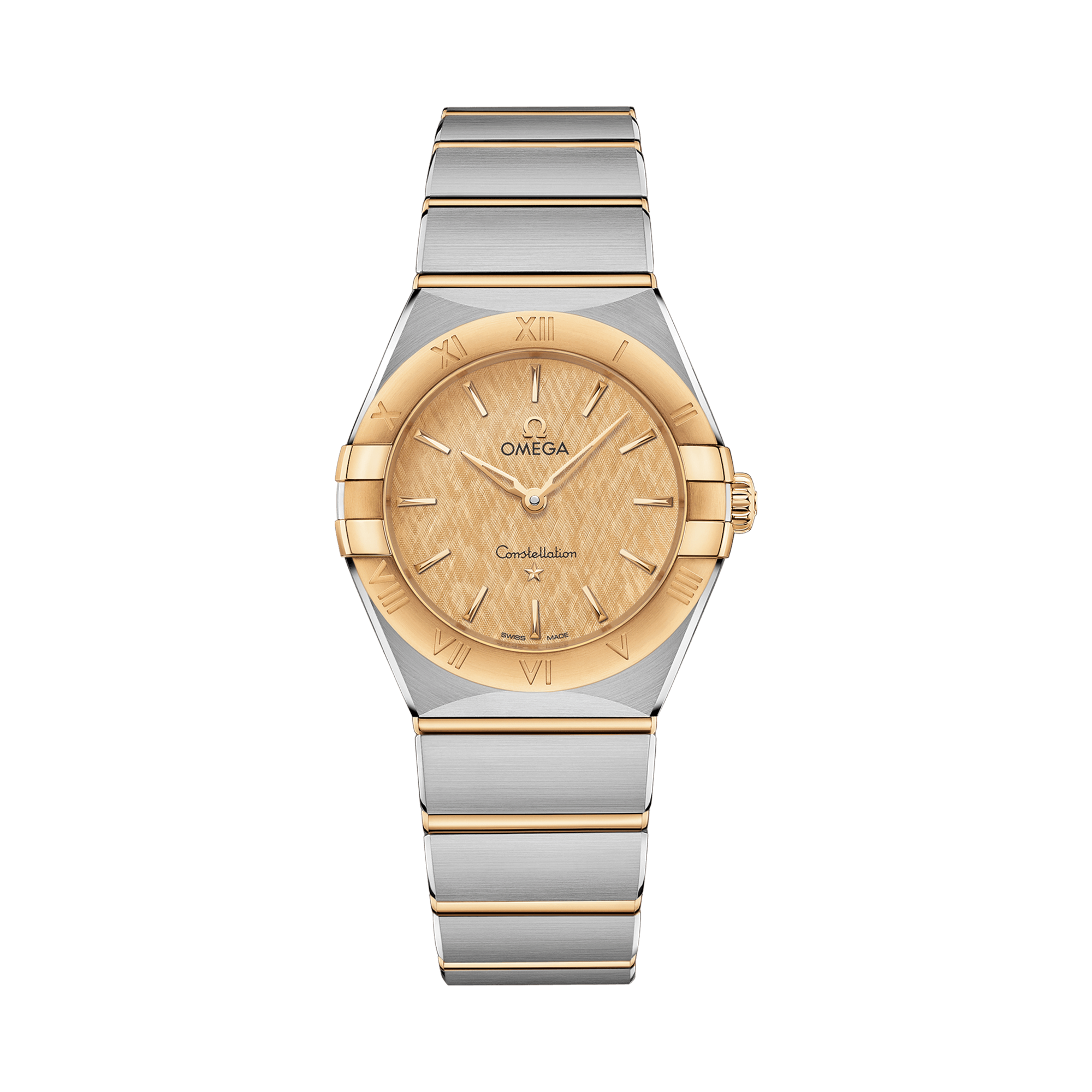 OMEGA Constellation 28mm, Champagne Dial, Baton Numerals_1