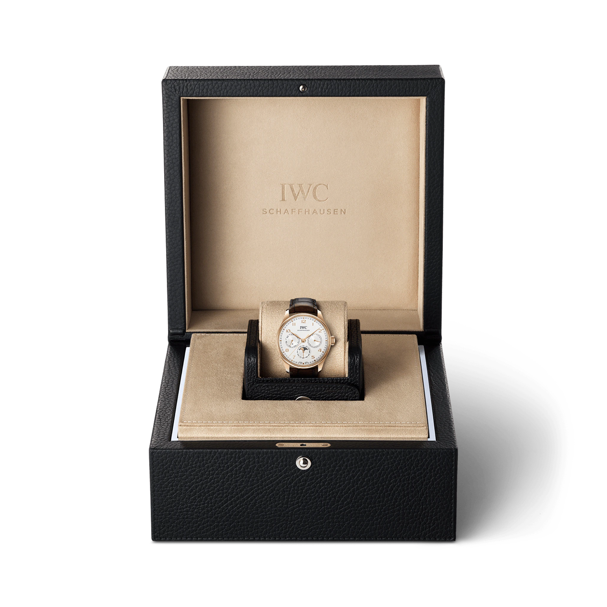 IWC Portugieser Perpetual Calendar 42 42.4mm, Silver Dial, Arabic Numerals_5