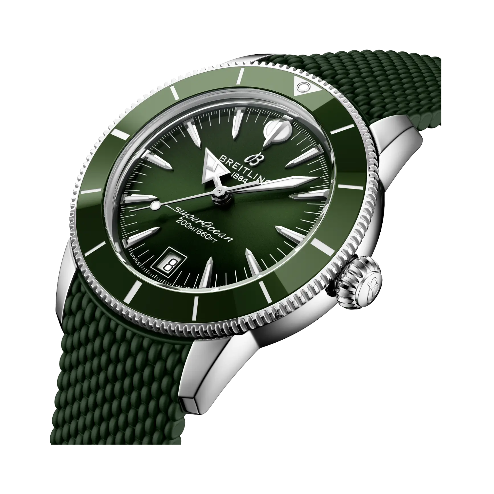 Breitling Superocean Heritage B31 Automatic 40 40mm, Green Dial, Baton Numerals_2