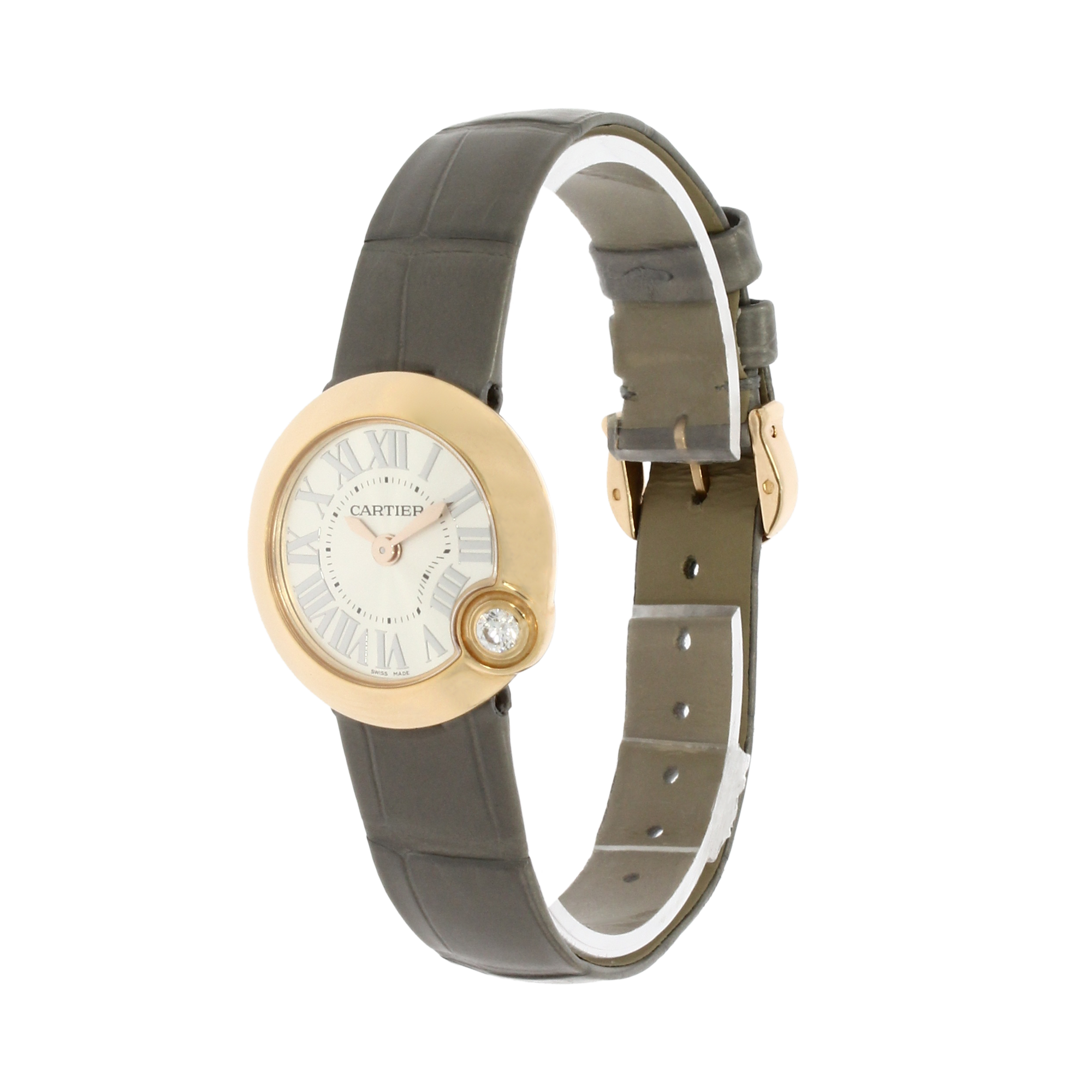 Cartier Ballon Blanc 26mm, Silver Dial, Roman Numerals_2
