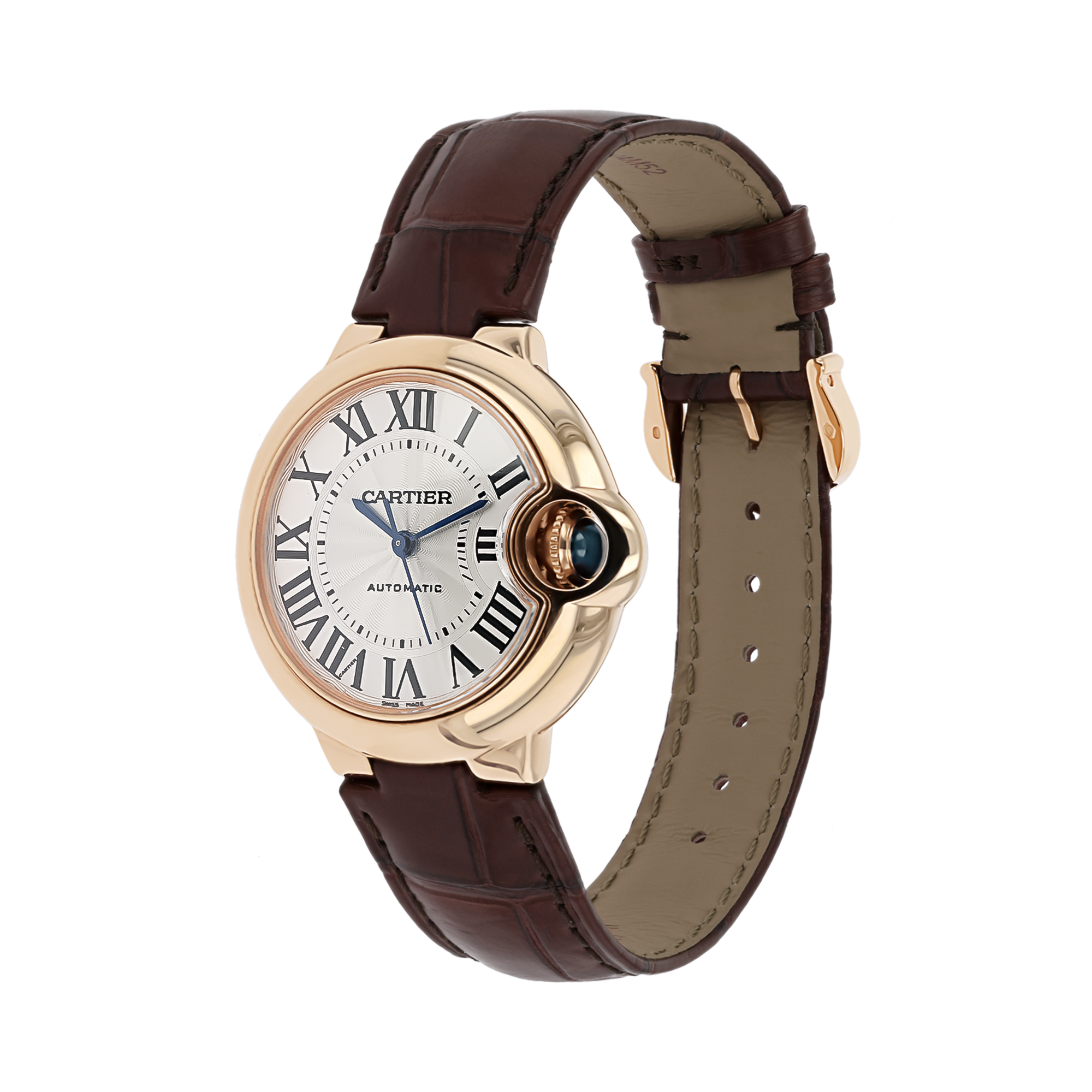 Cartier Ballon Bleu de Cartier 33mm, Silver Dial, Roman Numerals_2