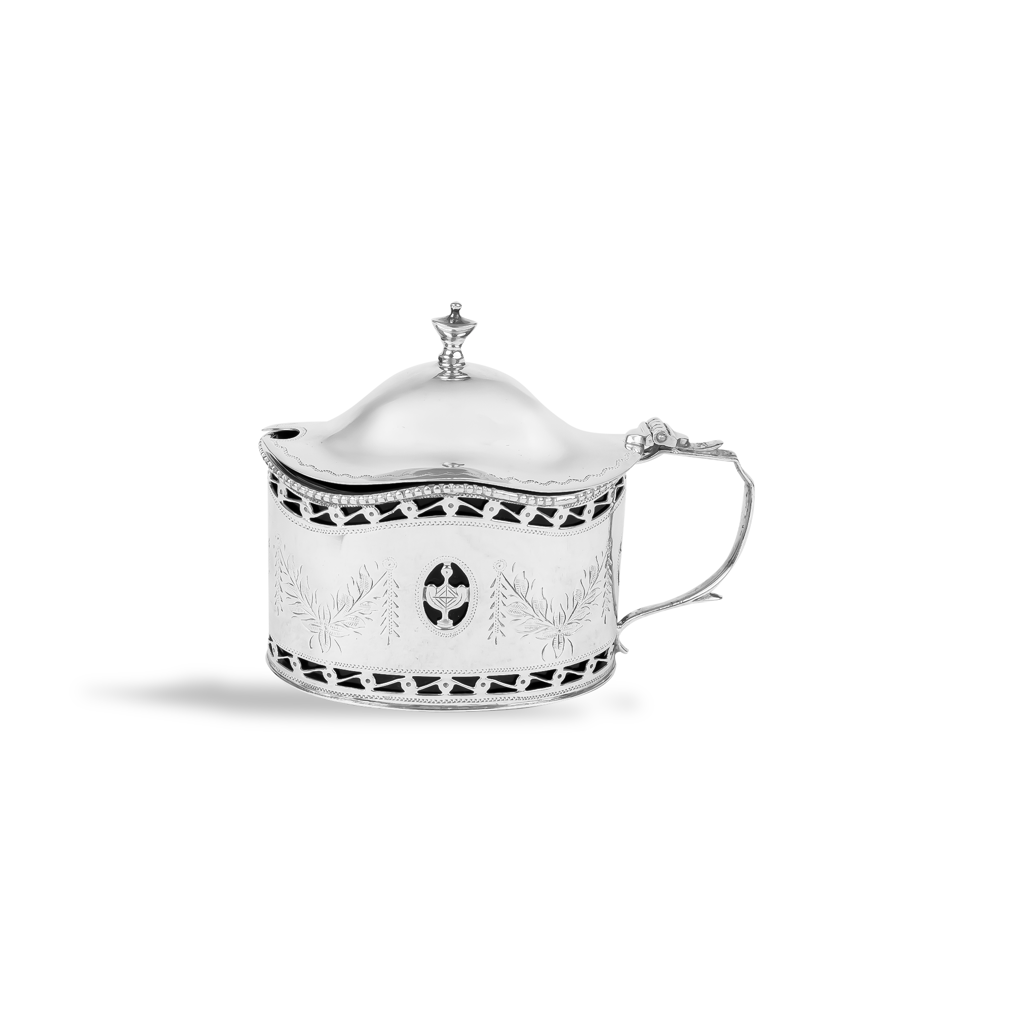 Silver Five Piece Condiment Set _6