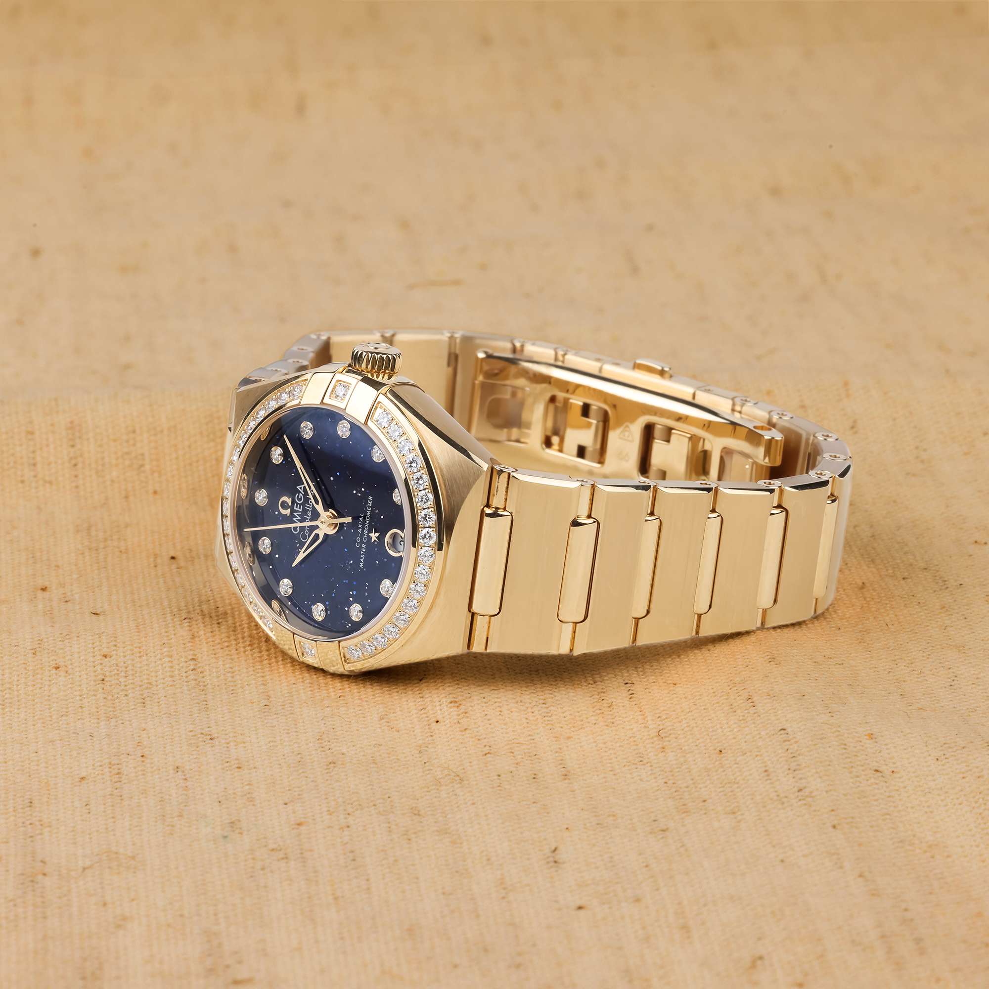 Pre-Owned OMEGA Constellation 29mm, Blue Dial, Diamond Numerals_2