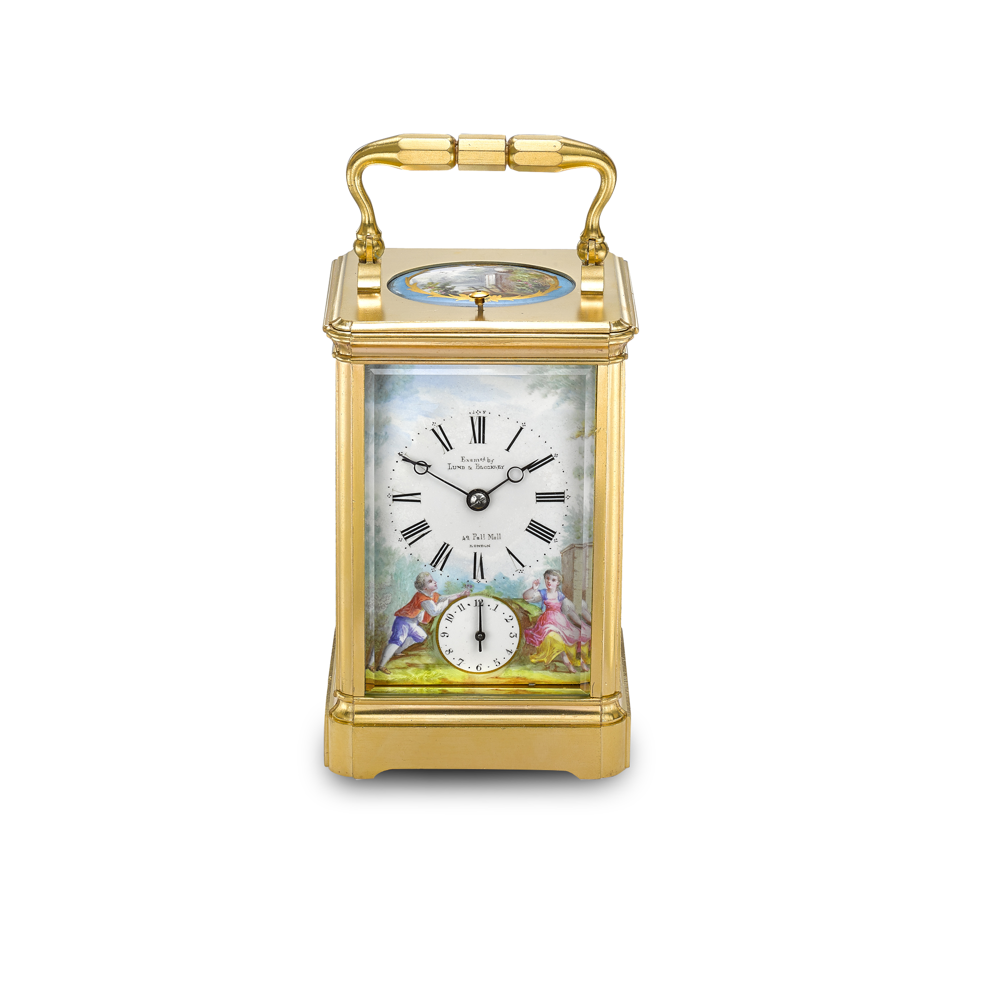 Corniche Cased Carriage Clock _1