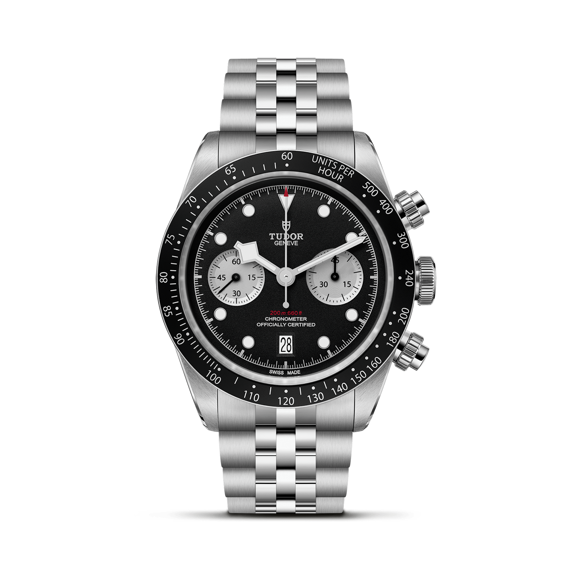 Tudor Black Bay Chrono 41mm, Black Dial, Dot and Triangle Numerals_1