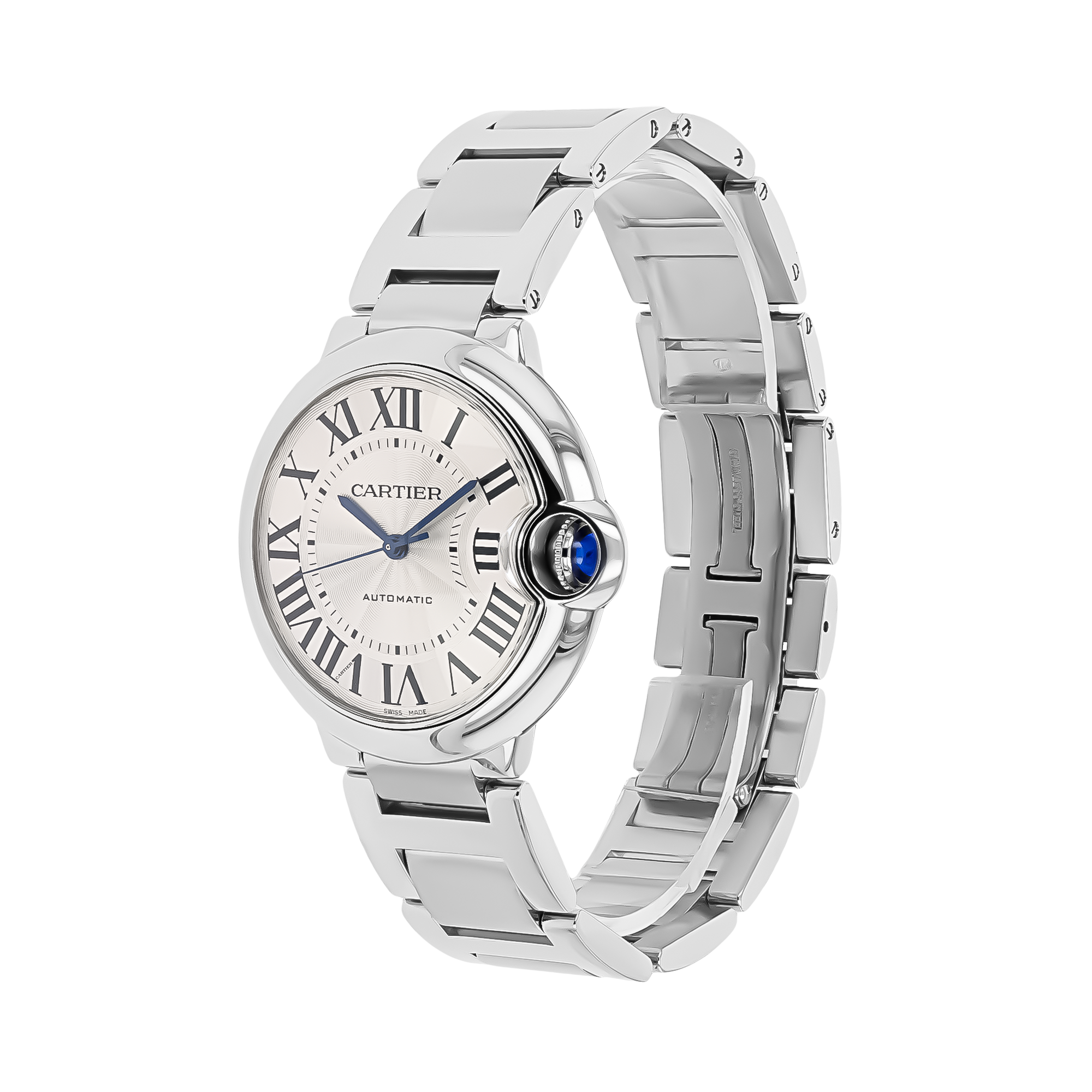 Cartier Ballon Bleu de Cartier 36mm, Silver Dial, Roman Numerals_2