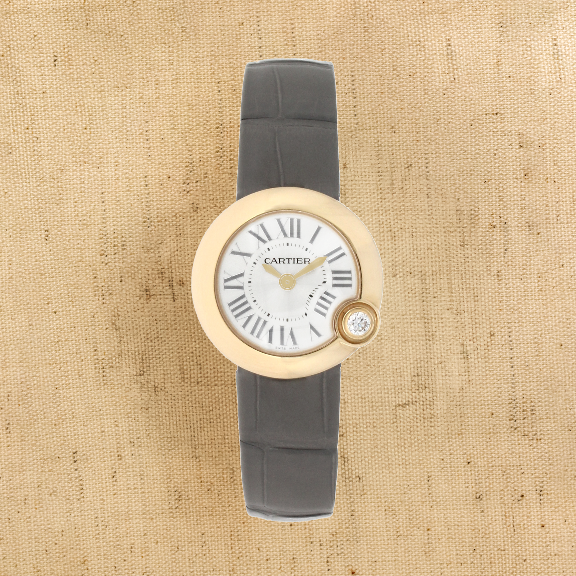Cartier Ballon Blanc 26mm, Silver Dial, Roman Numerals_1