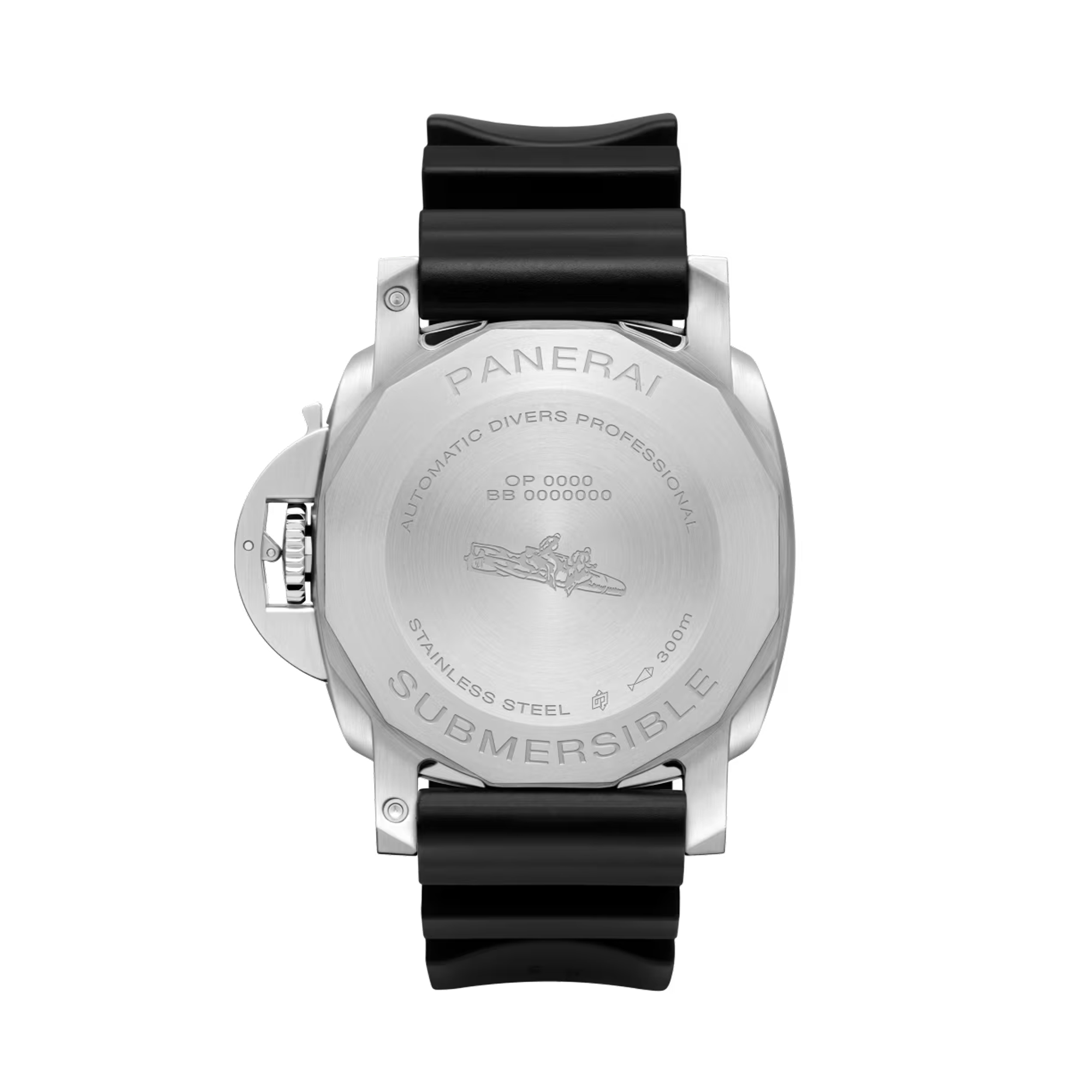 Panerai Submersible 44mm Black Dial, Dot Numerals_2