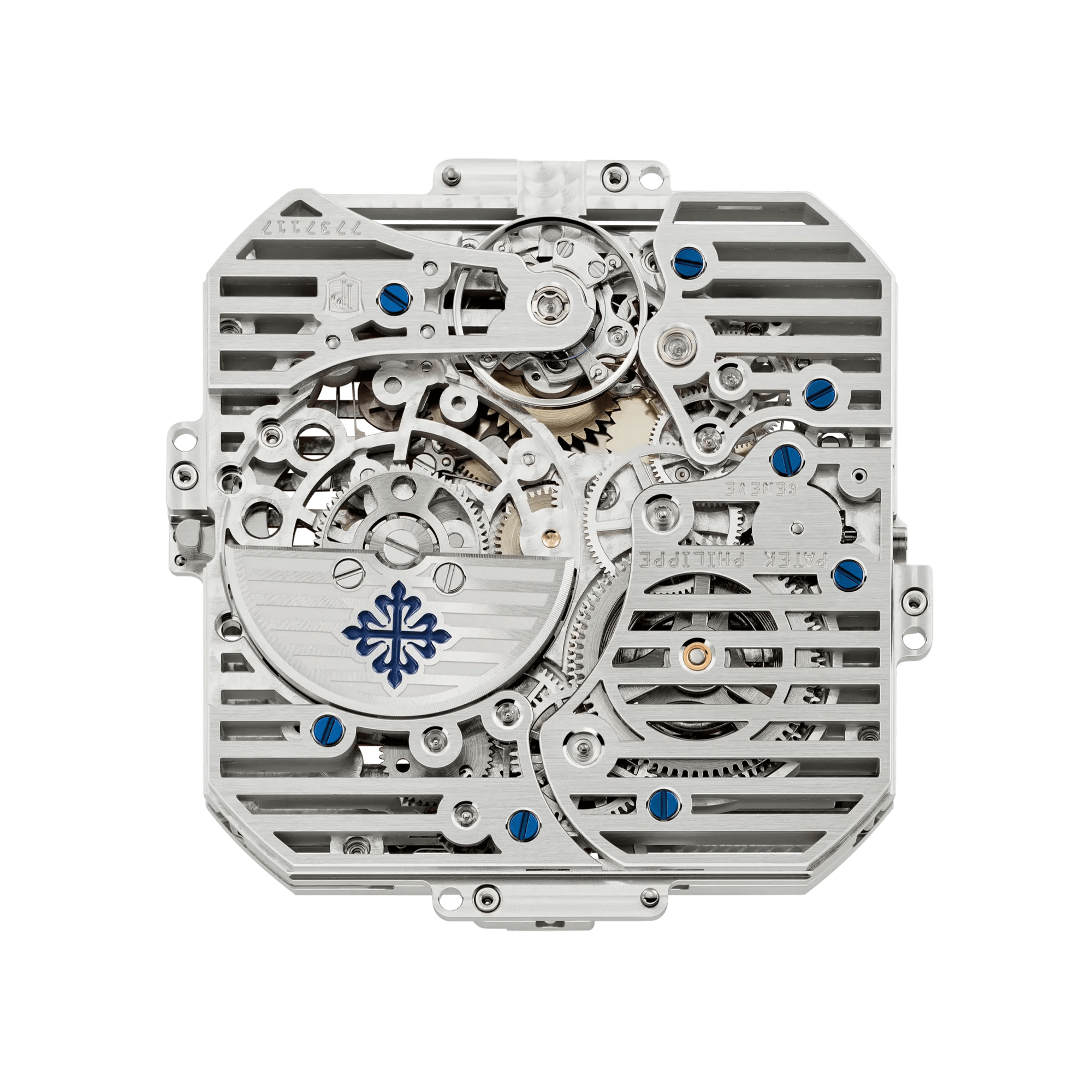 Patek Philippe Nautilus 38mm, Blue Dial, Baton Numerals_6